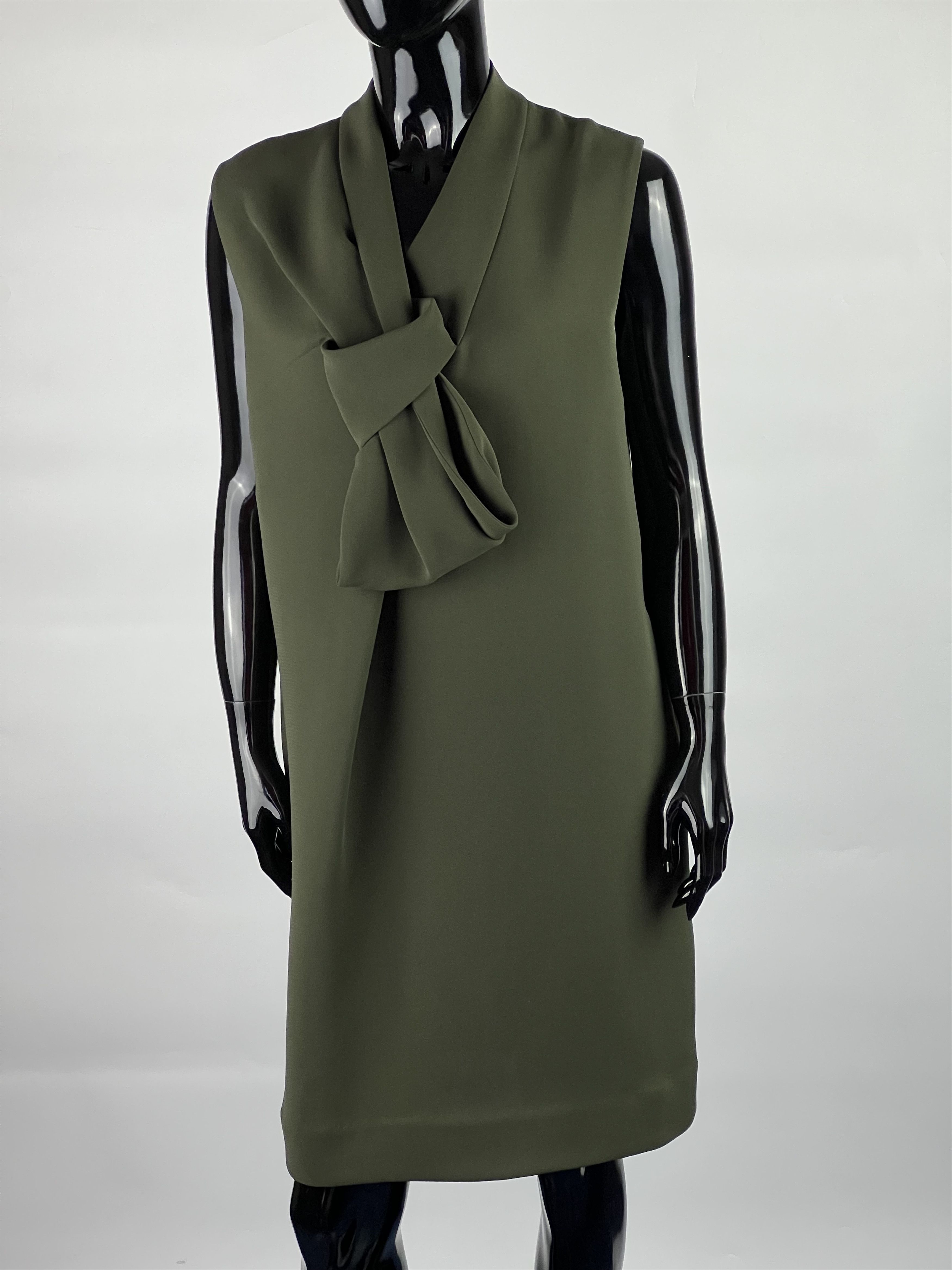 slim fit dress slacks Leo Lin - Cleo Tweed Midi Dress
