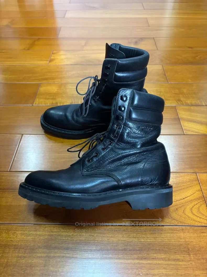 Saint Laurent Combat Boots | Grailed