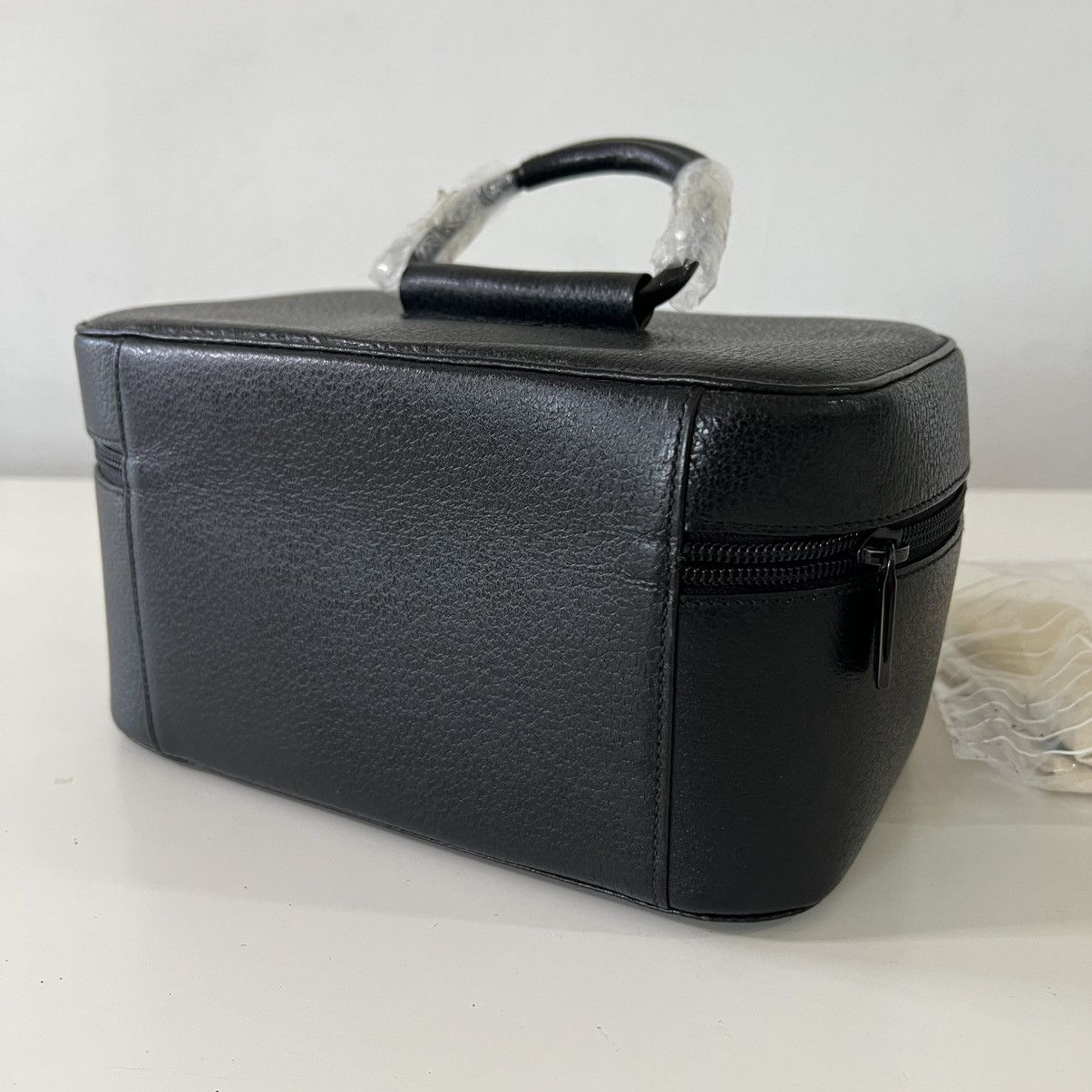 Gucci Gucci Vanity cosmetic Leather vintage bag Size ONE SIZE - 7 Thumbnail