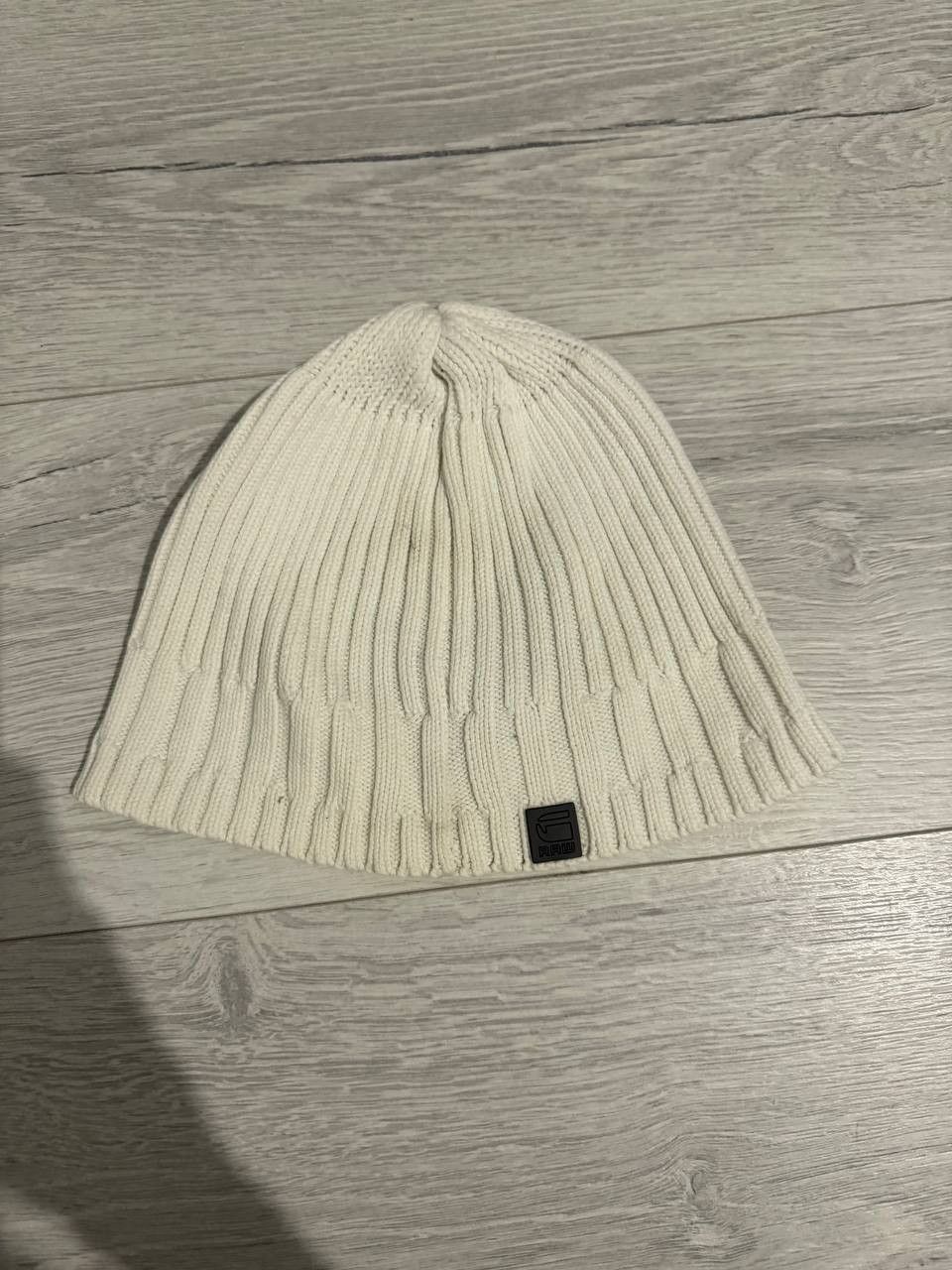 G-Star Vinatge G-star raw Hat 3301 Whit/Black Beanie Size ONE SIZE - 4 Thumbnail