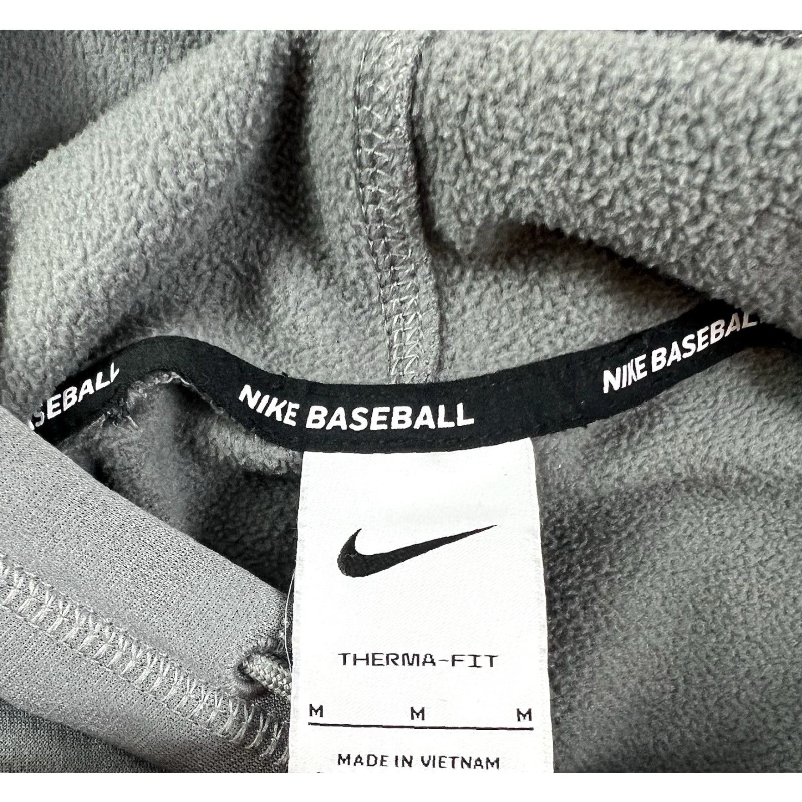 Nike Mens Nike Baseball Hoodie Therma Fit Training Sweatshirt Gray Size Medium Size US M / EU 48-50 / 2 - 6 Thumbnail