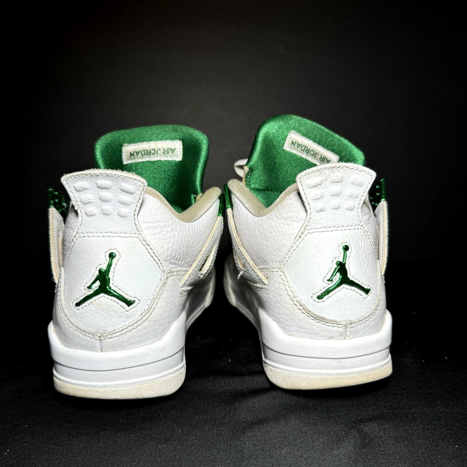 Jordan Brand × Nike Size 5.5 - Air Jordan 4 Retro GS Green Metallic Men's Shoes Size US 5.5 / EU 38 - 5 Thumbnail
