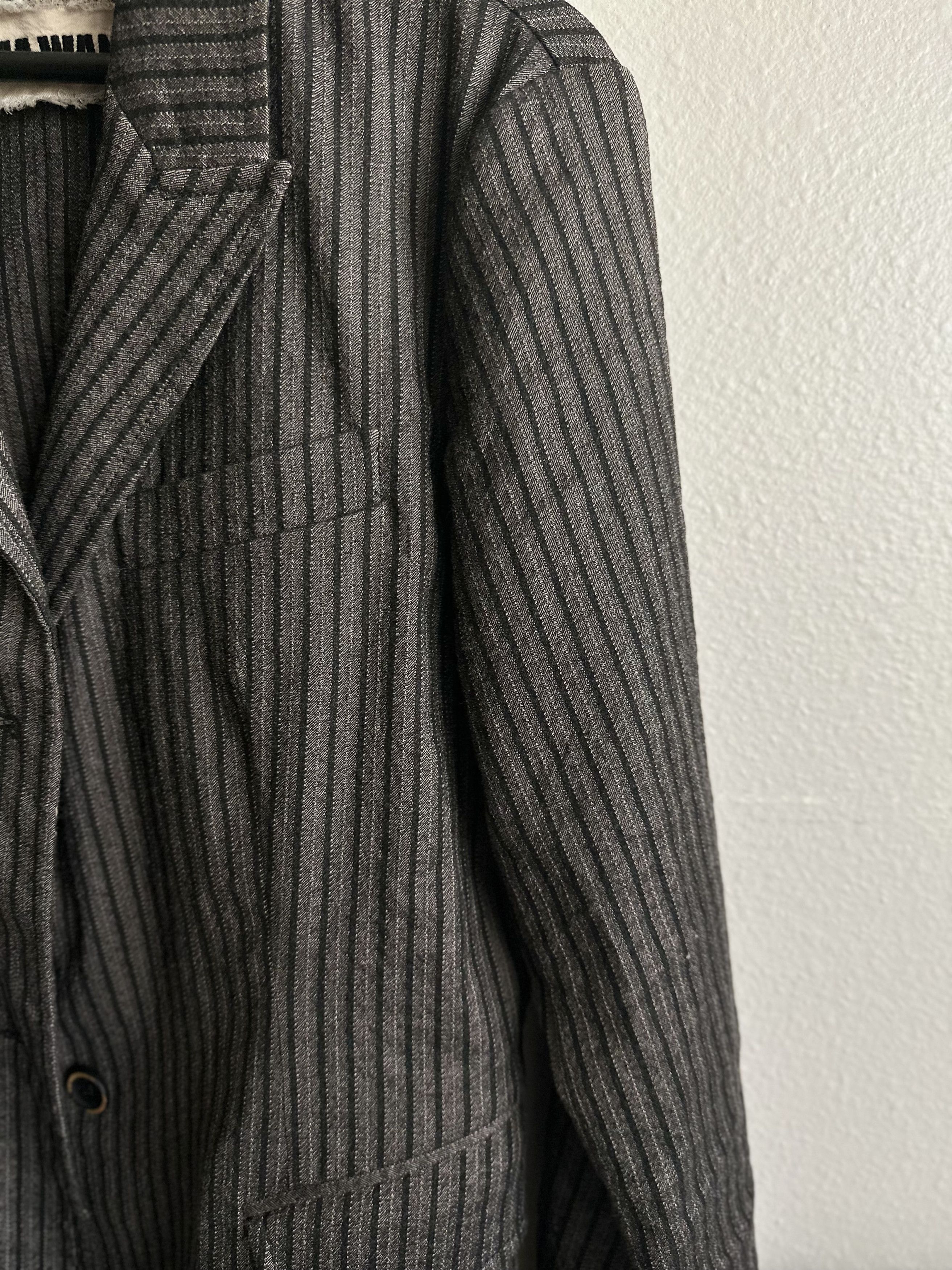 Uma Wang Uma wang striped blazer Size 46R - 4 Thumbnail