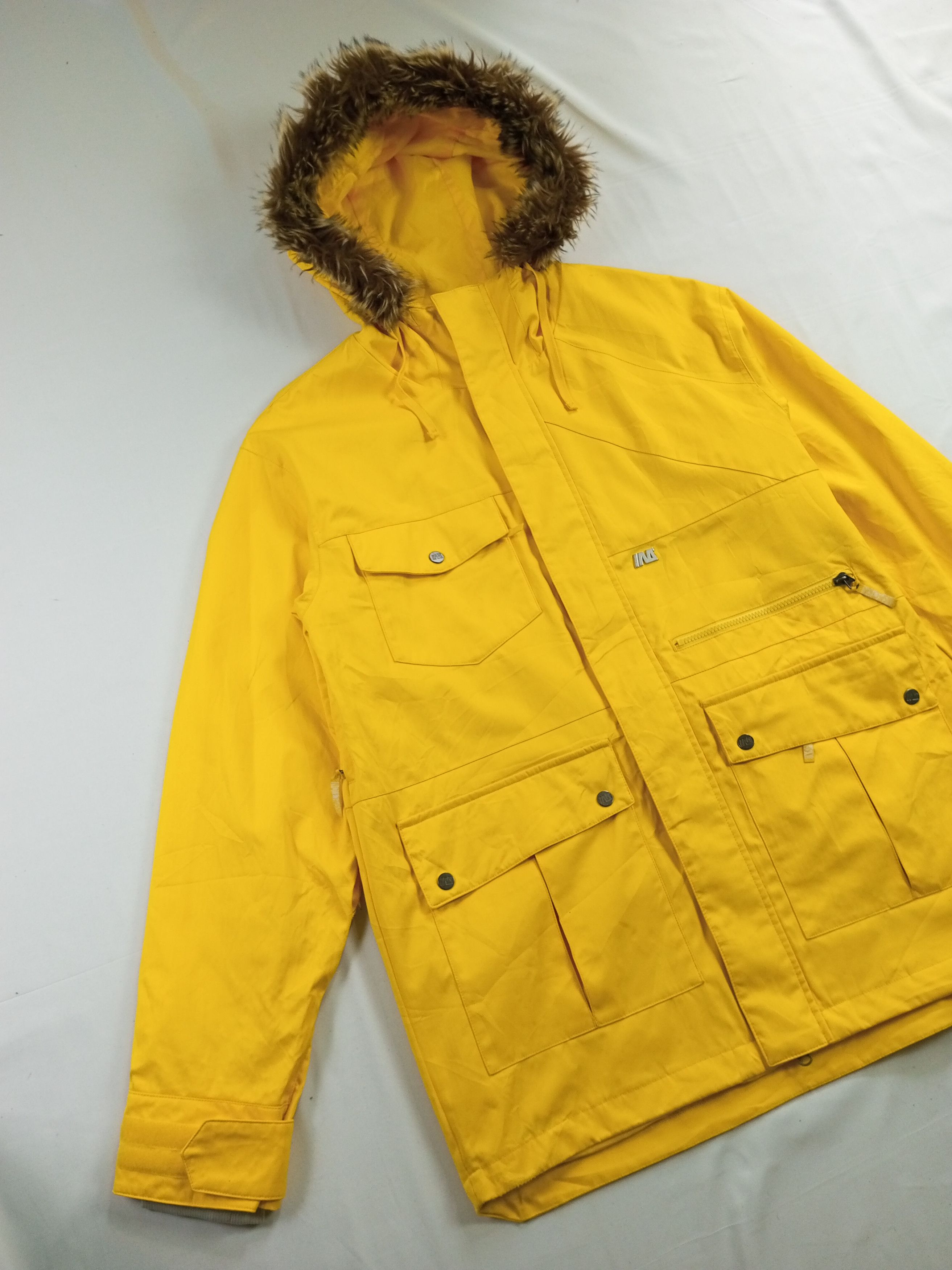 Japanese Brand Inspection Removable Fur Parka Jacket L.G.B. Style Size US L / EU 52-54 / 3 - 3 Thumbnail