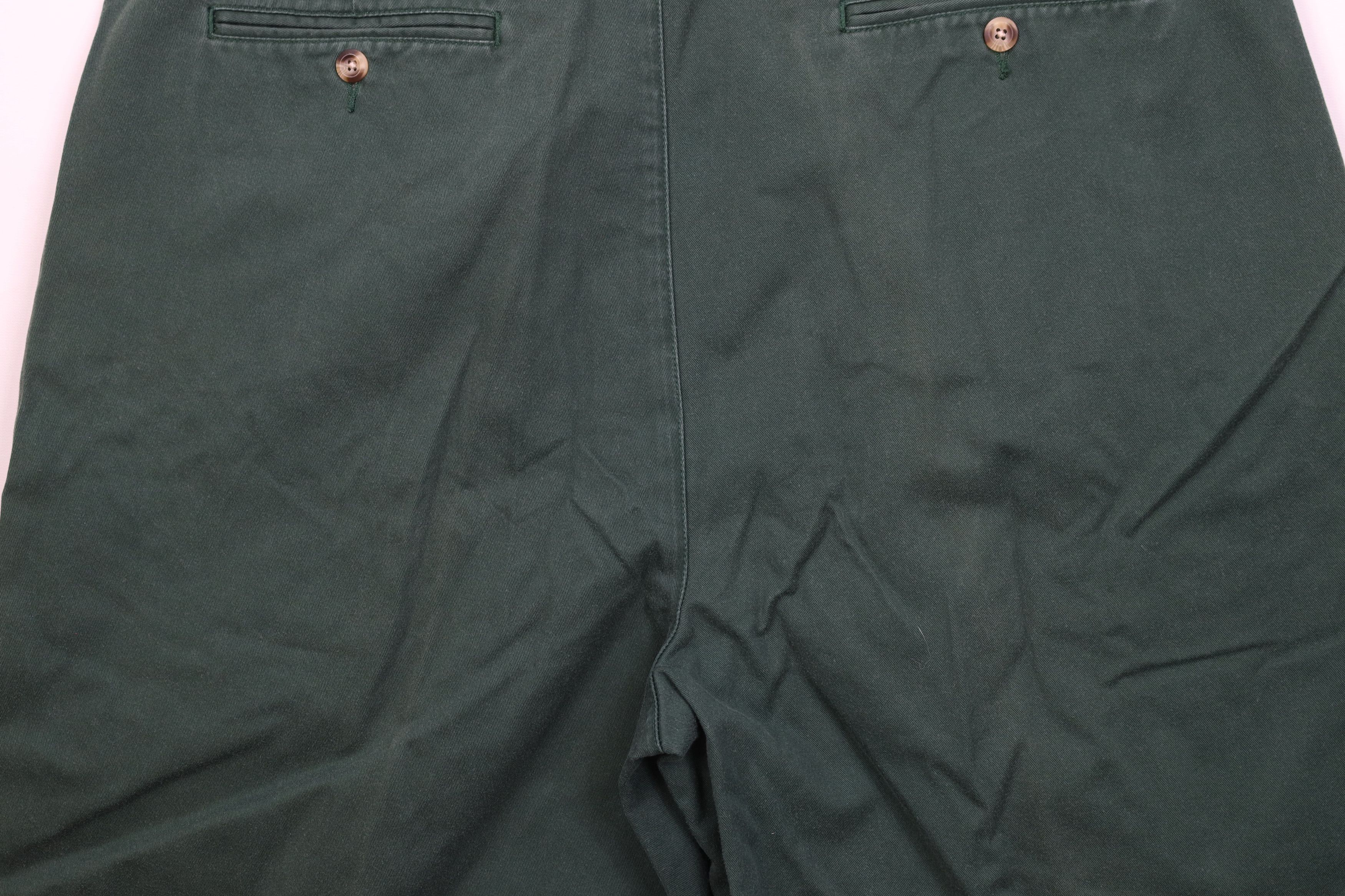 Tommy Hilfiger Vintage 90s Tommy Hilfiger Golf Chino Shorts Green Cotton Size US 40 / EU 56 - 11 Thumbnail