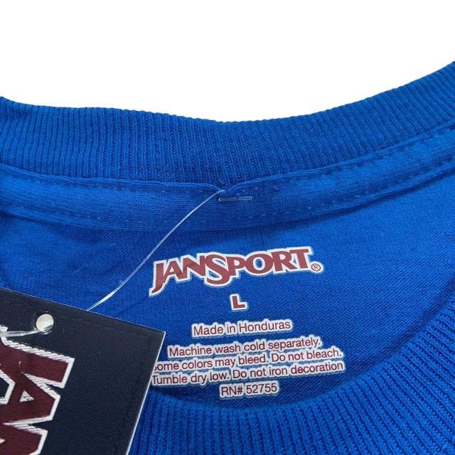 Jansport Vintage Jansport Goucher College Blue & Yellow T Shirt Size US L / EU 52-54 / 3 - 3 Thumbnail