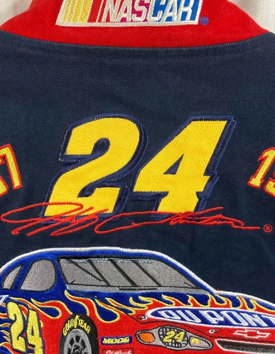 Jeff Hamilton Chase Authentics NASCAR Denim Jeff Gordon 24 Jacket