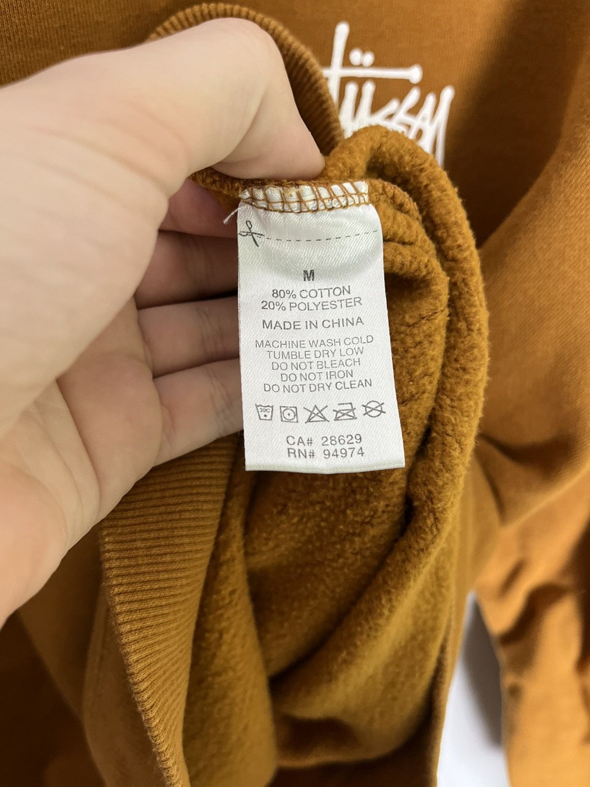 Stussy Stussy crewneck sweatshirt Size US L / EU 52-54 / 3 - 8 Thumbnail