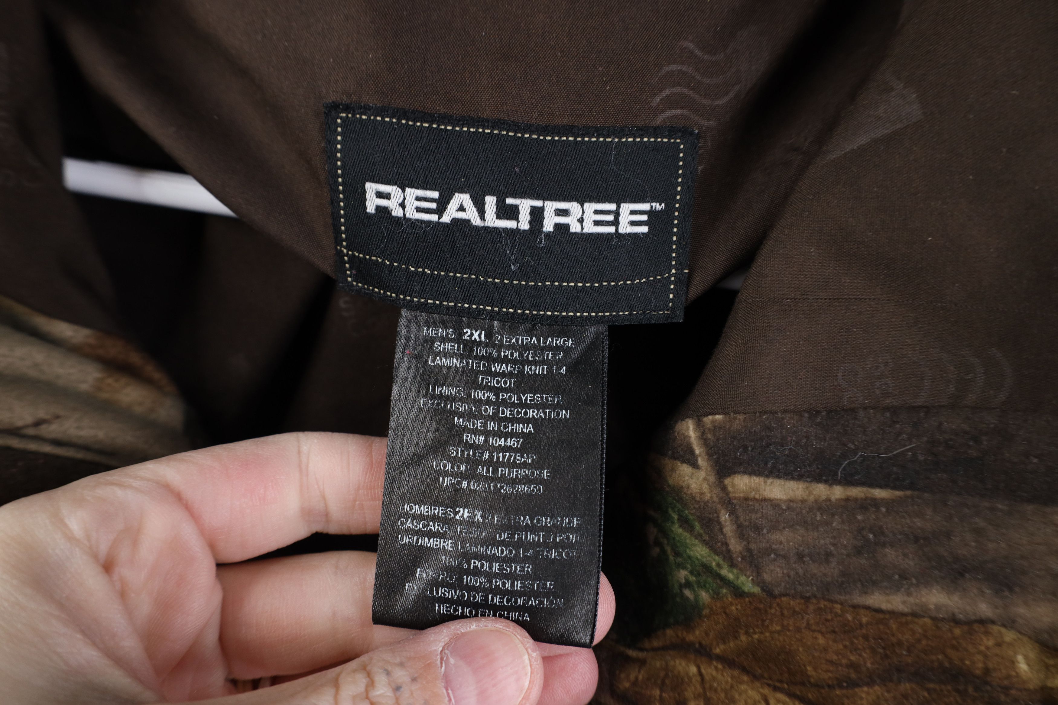 Vintage Vintage Y2K Streetwear Realtree Camouflage Hooded Jacket Size US XXL / EU 58 / 5 - 8 Thumbnail