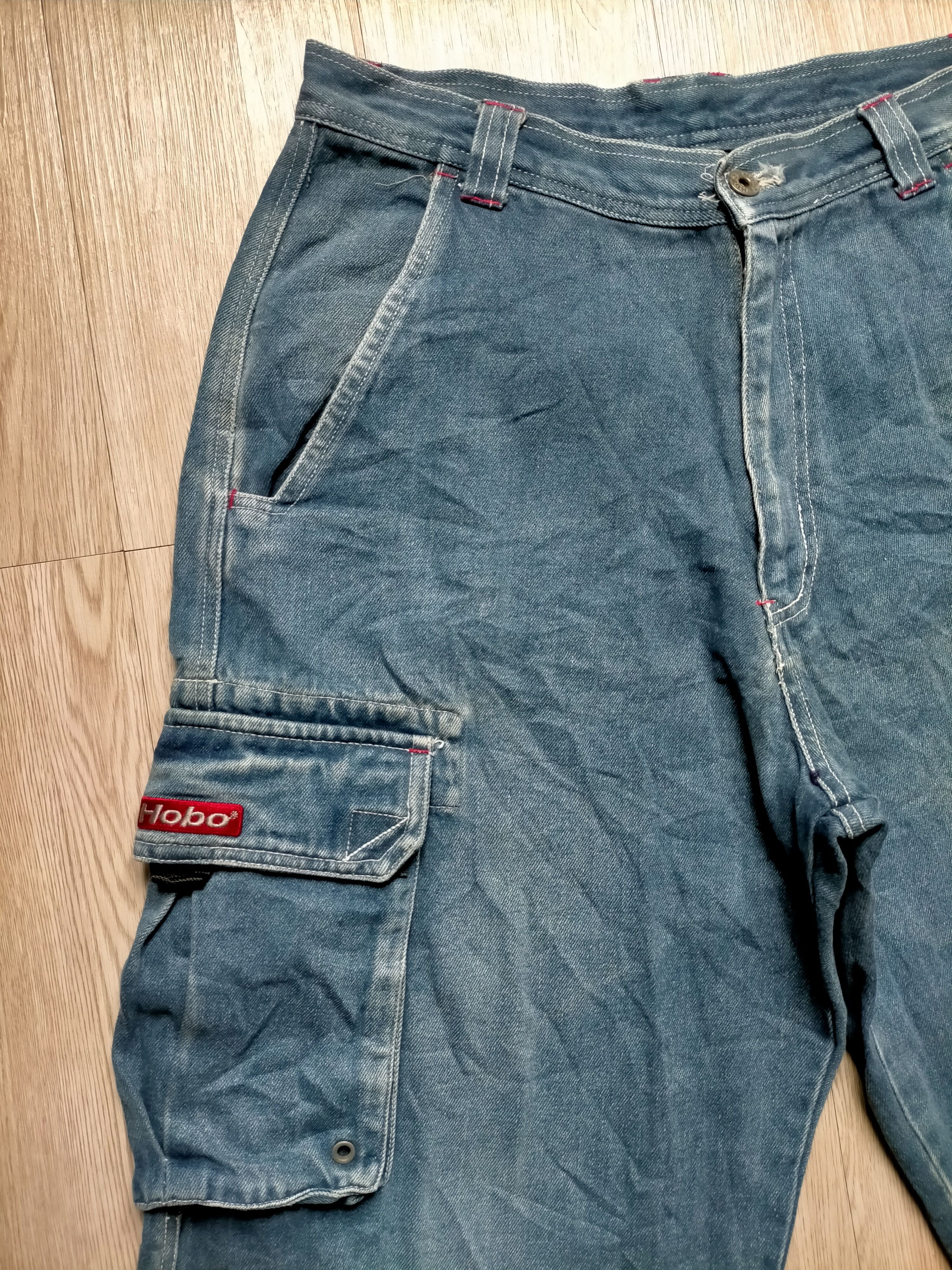 Hobo Hobo Baggy Hip Hop Skate Cargo Pants Size US 32 / EU 48 - 4 Thumbnail