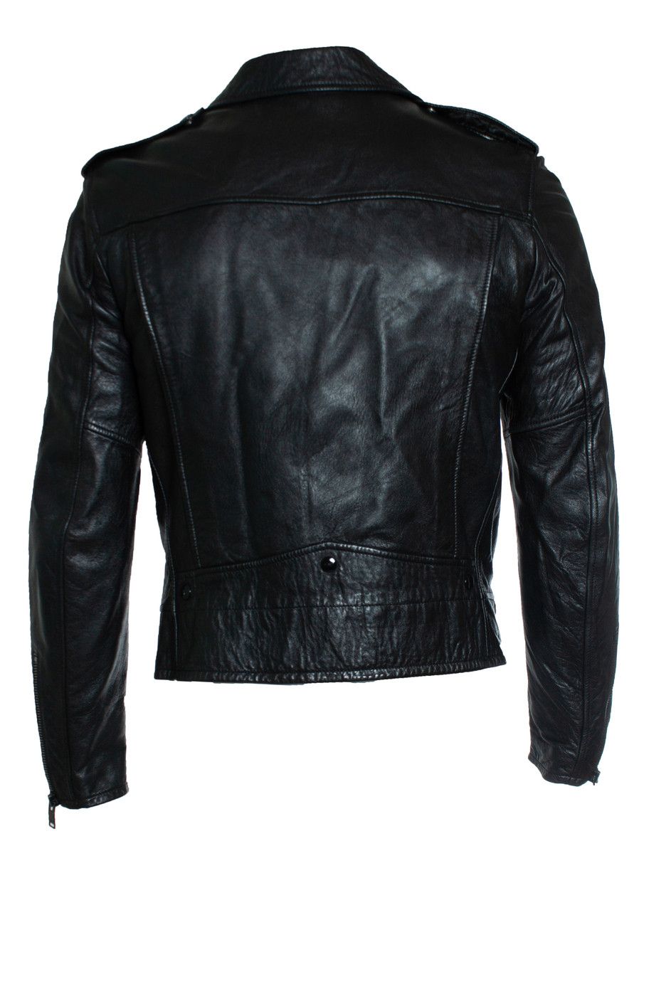 Saint Laurent Paris Saint Laurent, 2016 black leather biker Size US L / EU 52-54 / 3 - 3 Thumbnail