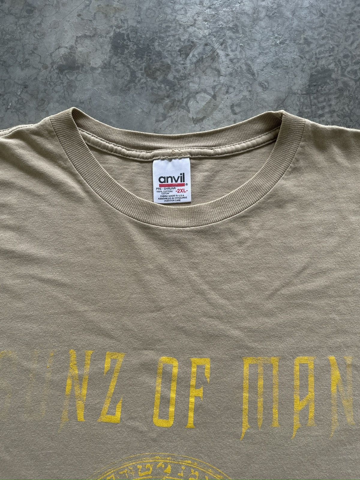Anvil × Rap Tees × Vintage RARE Vintage 90s Sunz of Man “STREET SOLDIER” WuTang Rap Tee Size US XXL / EU 58 / 5 - 3 Thumbnail