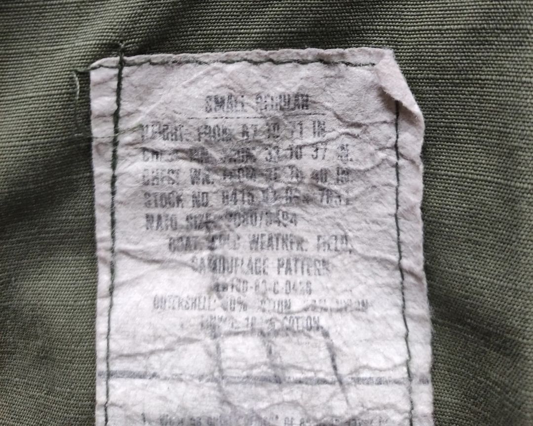 Other Vintage M-65 Field Jacket, Woodland Camo Size US M / EU 48-50 / 2 - 5 Thumbnail