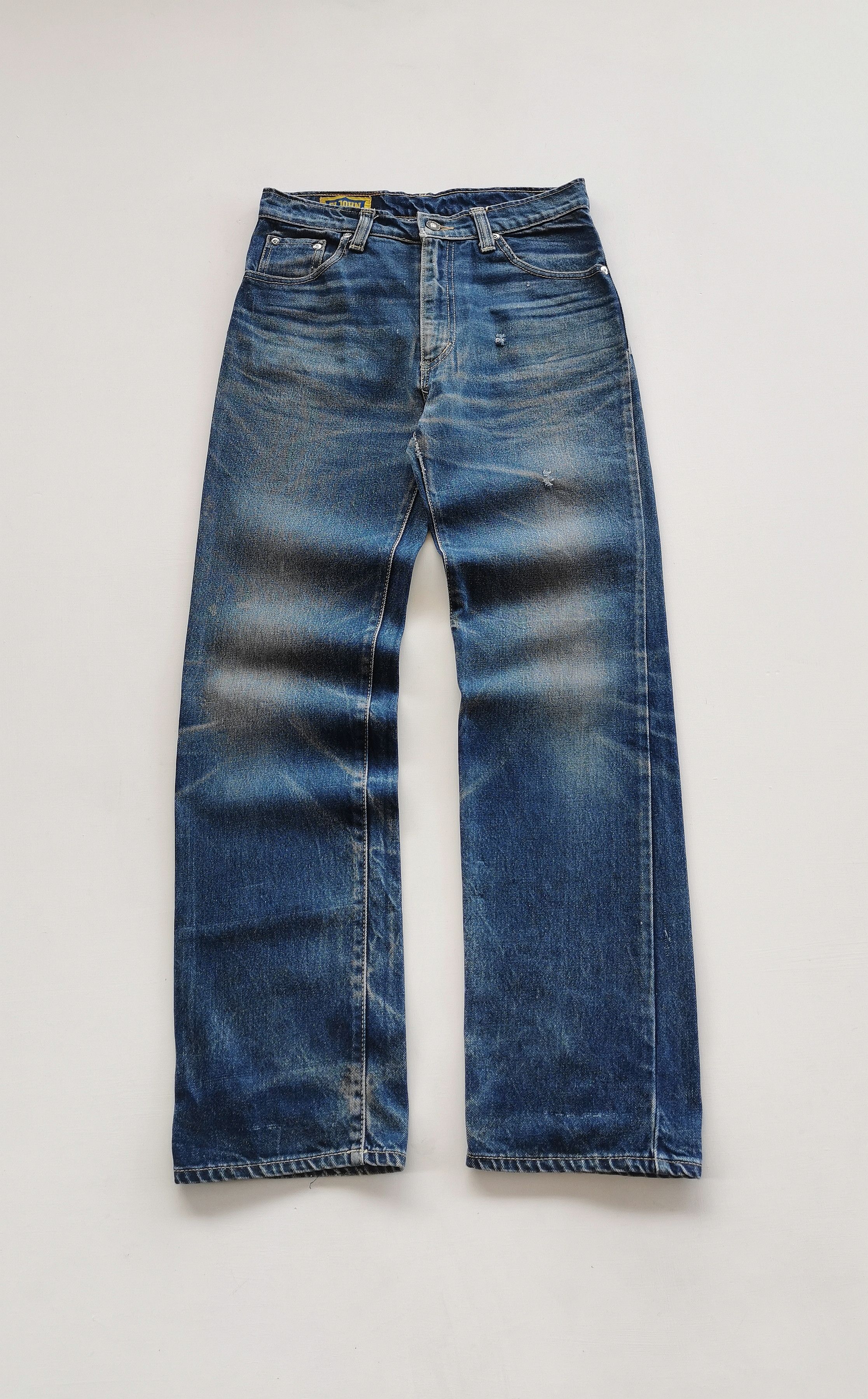 Jean Japanese Brand Eljohn Denim Jeans Size US 29 - 1 Thumbnail