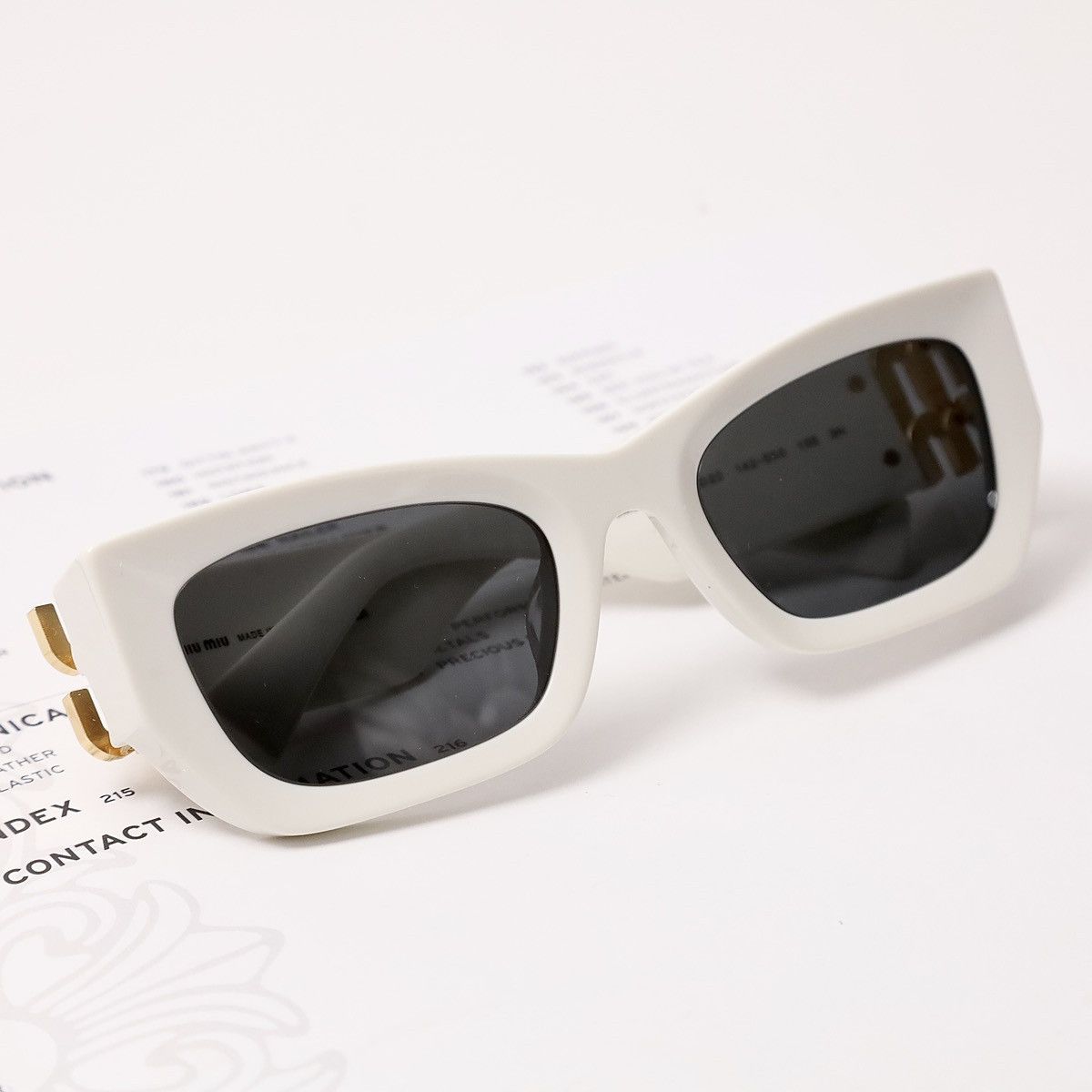 Miu Miu MIU MIU 0MU 09WS SUNGLASSES Size ONE SIZE - 6 Thumbnail