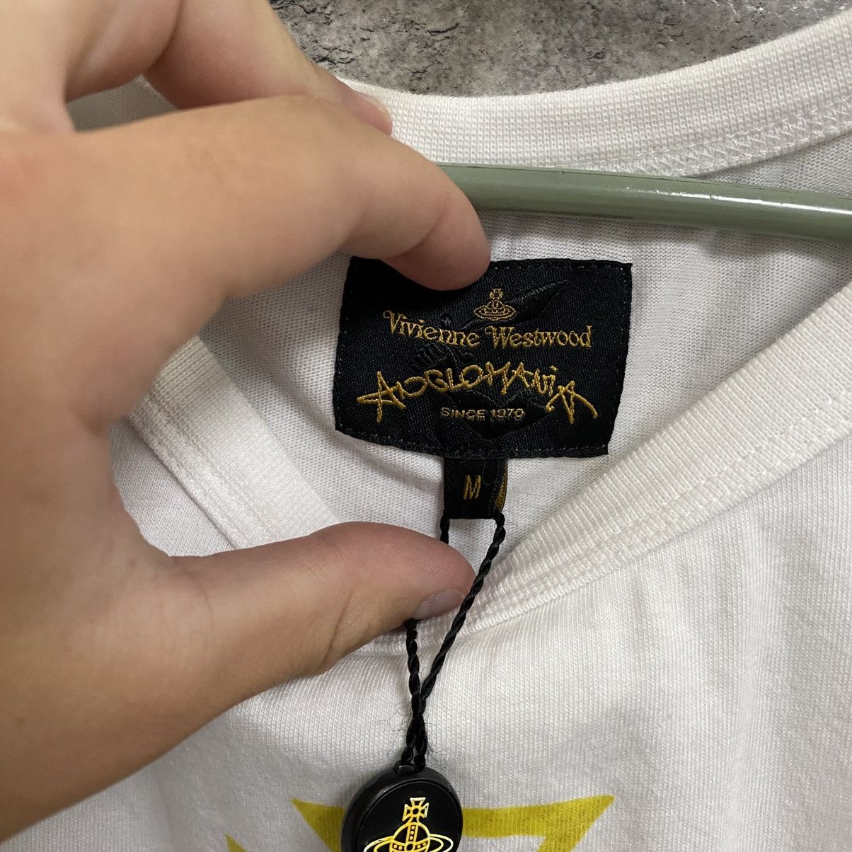 Vivienne Westwood Vivienne Westwood T-Shirt Big Logo White Size US M / EU 48-50 / 2 - 7 Thumbnail
