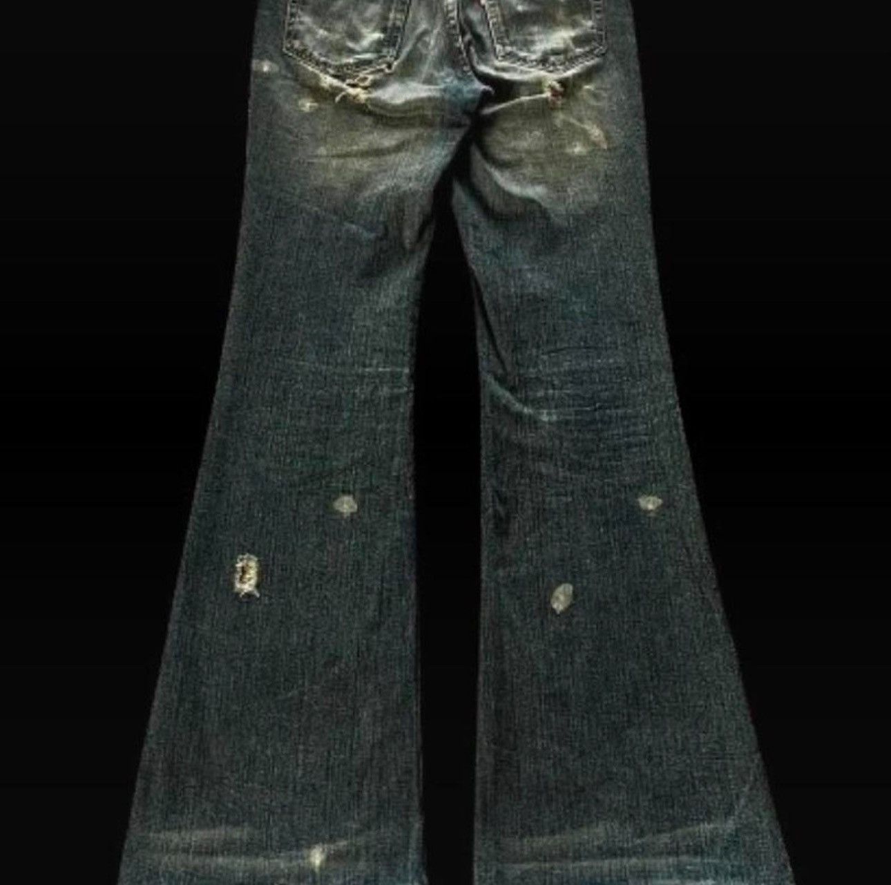 Tornado Mart Tornado Mart Muddy Flared Pants (32X36) Size US 31 - 2 Thumbnail