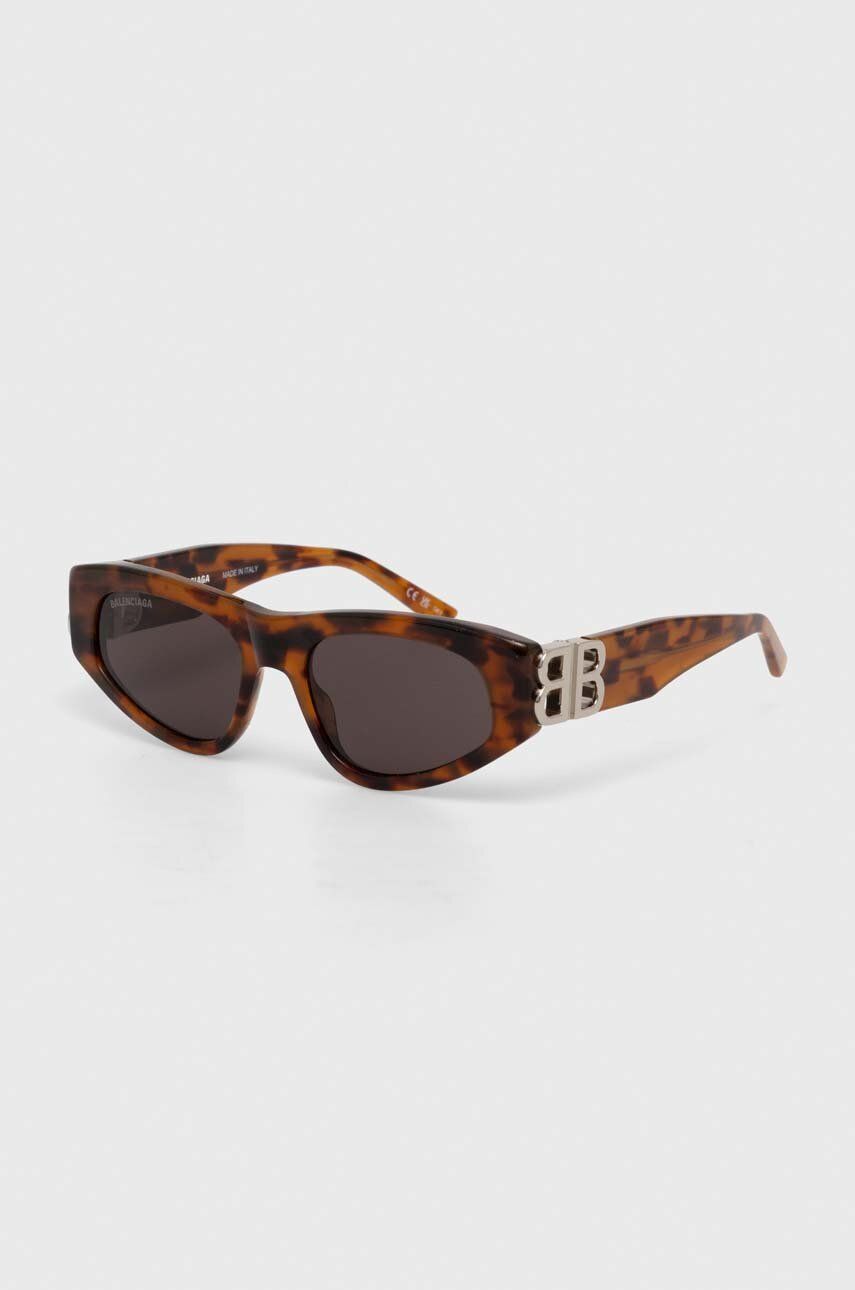 image of New Balenciaga Bb0095S - 024 Sunglasses in Tortoise, Men's