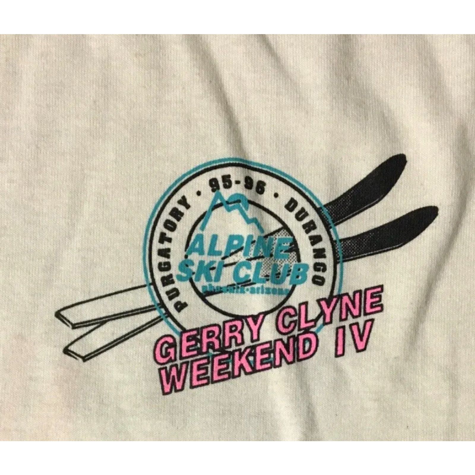 Vintage Vtg 90s Phoenix Arizona Alpine Ski Club Shirt XL Snowboard Grunge Vaporwave 80s Size US XL / EU 56 / 4 - 4 Thumbnail