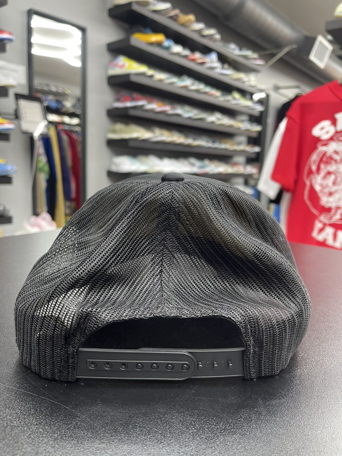 Gallery Dept. Gallery Dept. Logo Trucker Hat Snapback Black Size ONE SIZE - 5 Thumbnail