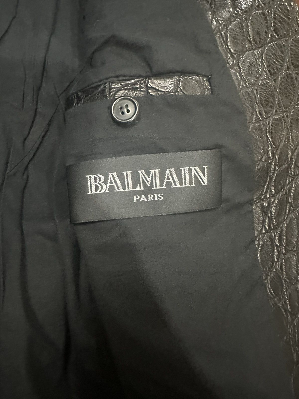 Balmain Balmain crocodile jacket Size US S / EU 44-46 / 1 - 2 Thumbnail