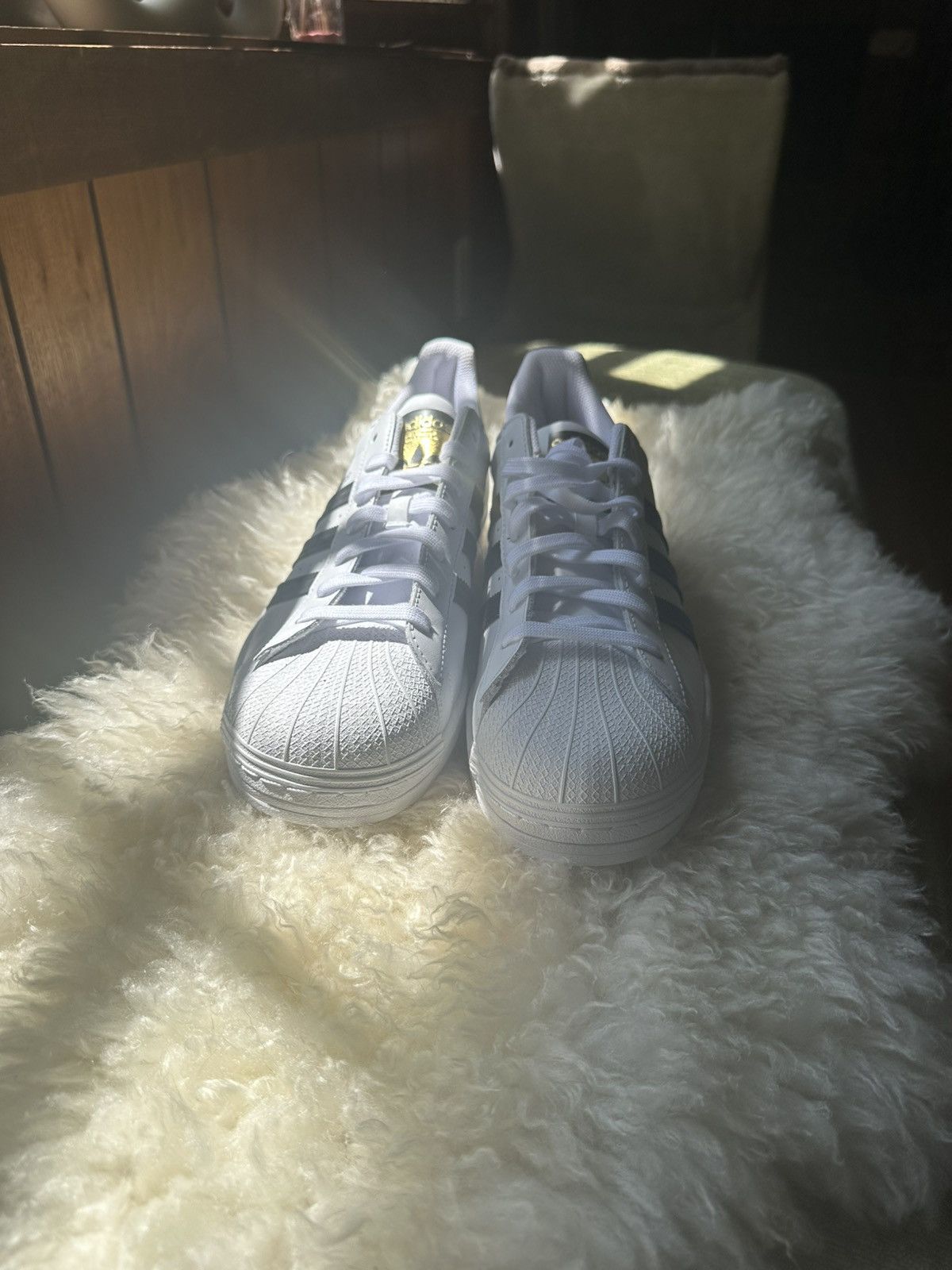 Adidas Adidas SUPERSTAR Size US 12 / EU 45 - 7 Thumbnail