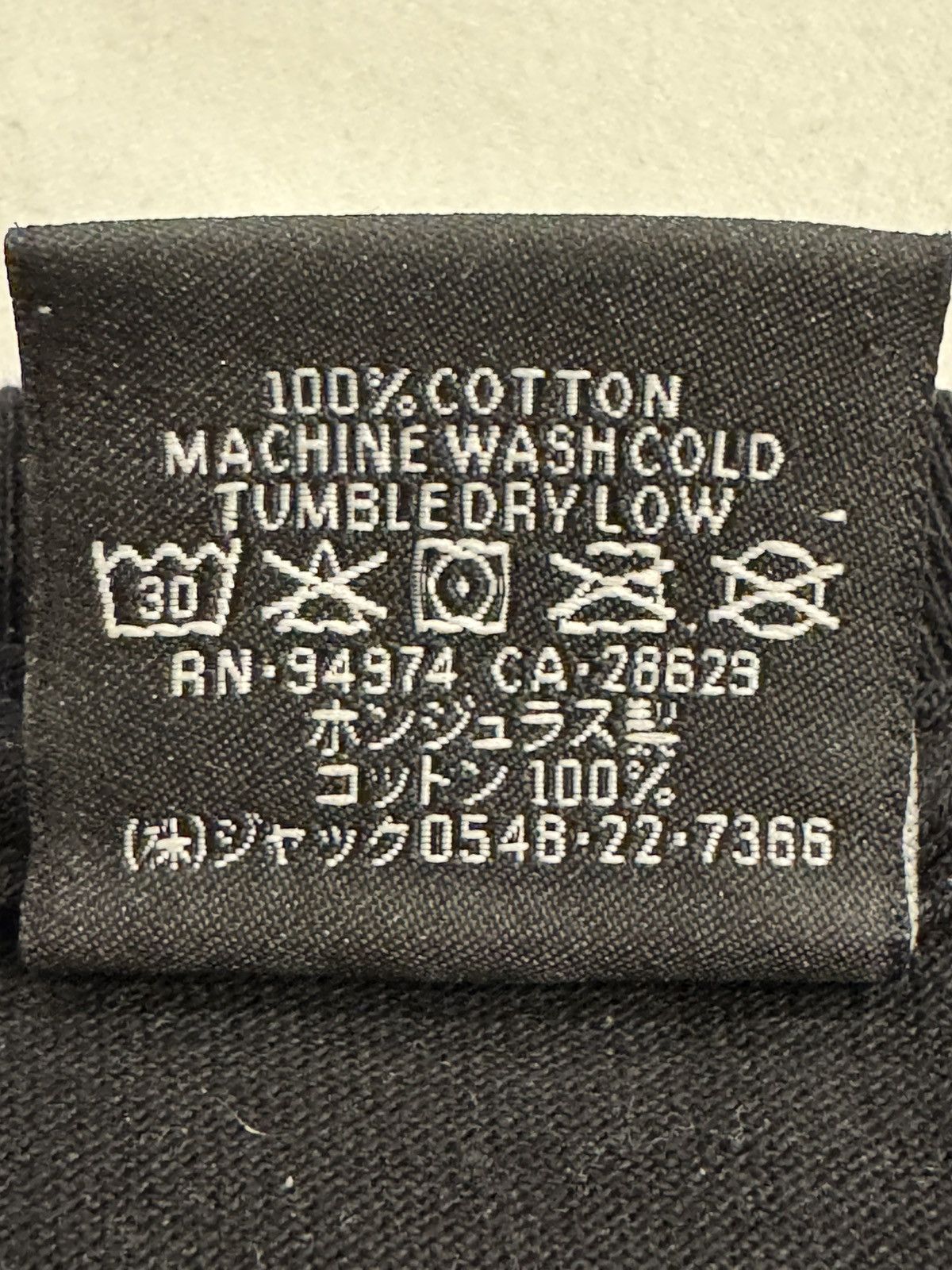 Stussy Stussy Thermal Stock T-Shirt - Black Size US M / EU 48-50 / 2 - 3 Thumbnail