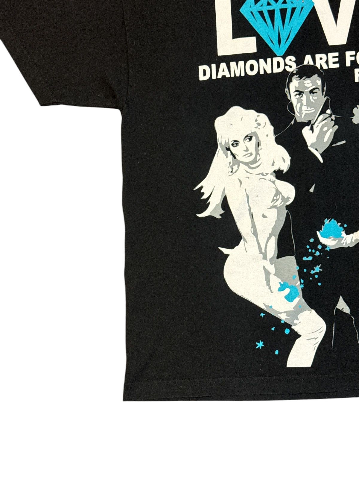 Vintage Vintage Make Love Not War James Bond Tee XXL Black Size US XXL / EU 58 / 5 - 2 Thumbnail