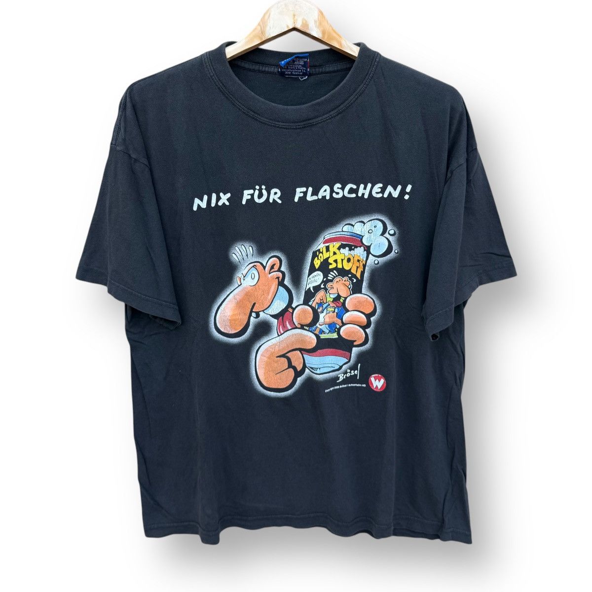 Vintage 00’s Werner Brosel Beer Humor T-shirt