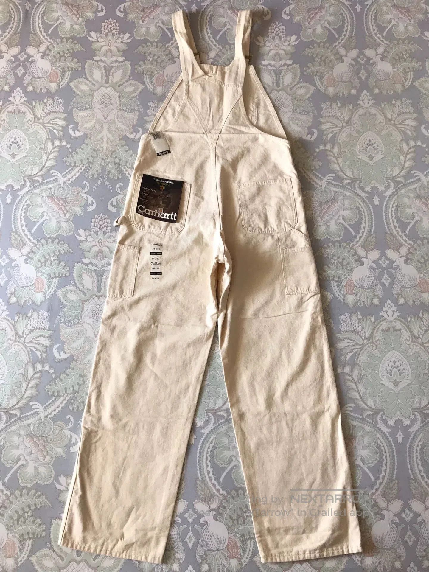 Carhartt Carhartt R34 NAT Overalls W36L32. Size US 36 / EU 52 - 4 Thumbnail