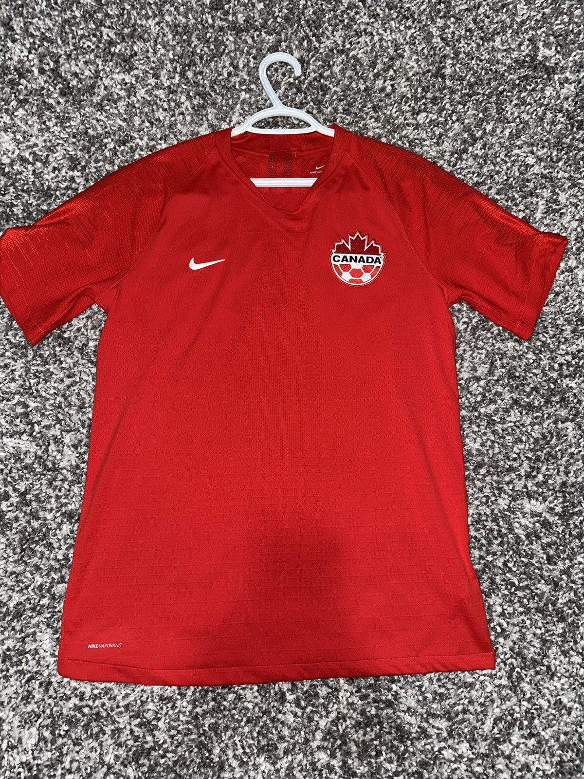 Nike Womens Nike Canada Soccer 2019 Home Jersey Size M / US 6-8 / IT 42-44 - 1 Thumbnail