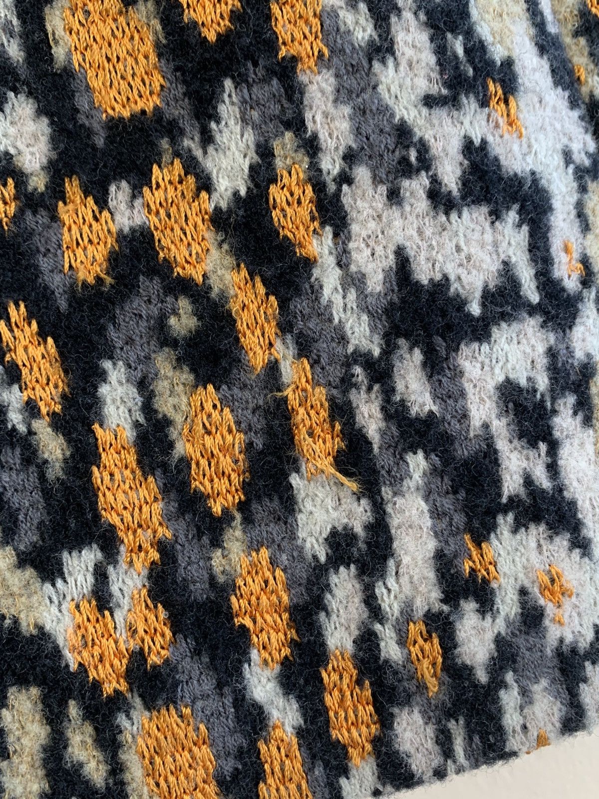 Missoni Missoni Wool Animal Print Faux Fur Coat Size M / US 6-8 / IT 42-44 - 8 Thumbnail