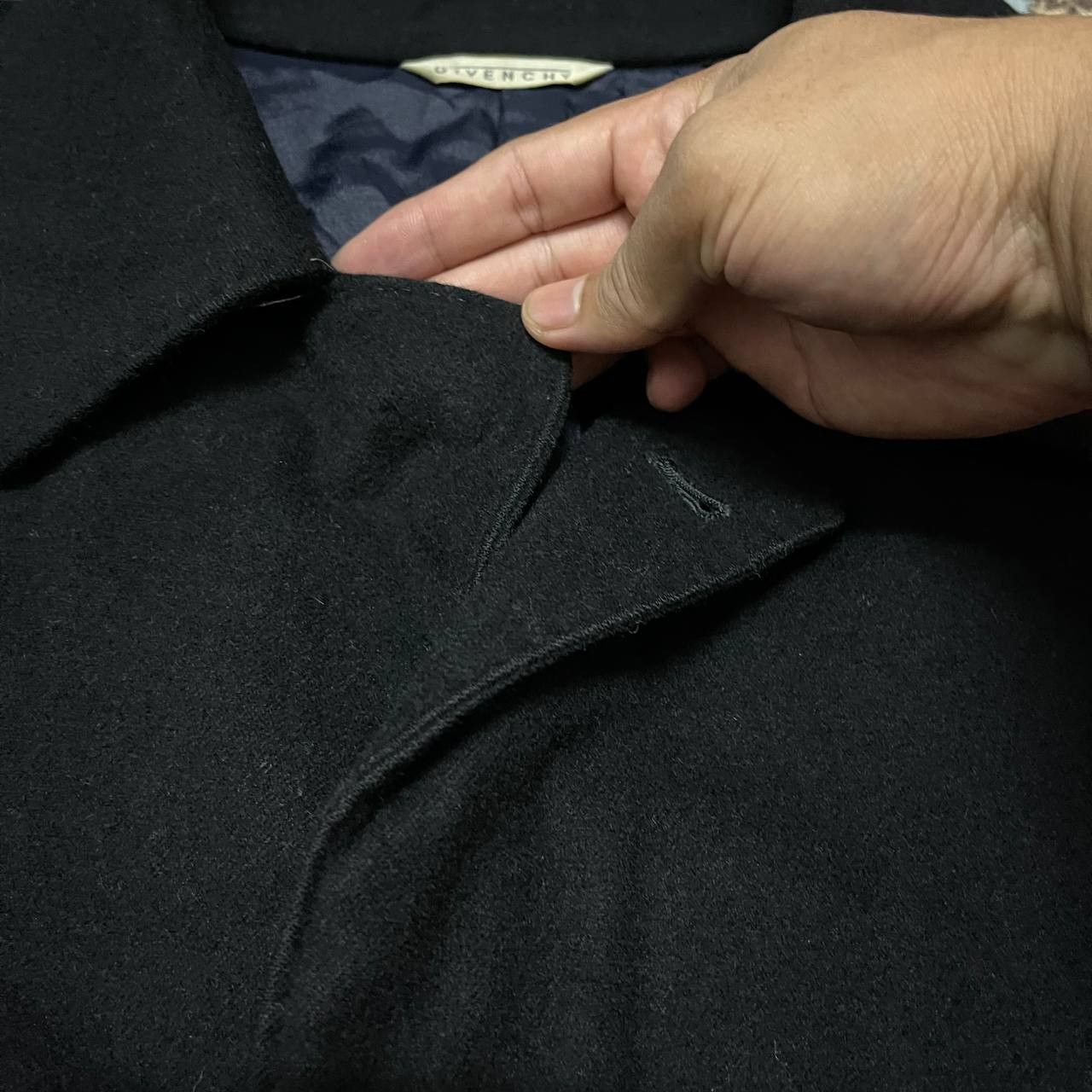 Givenchy Vintage Givenchy Monsieur Wool Long Coat Size US L / EU 52-54 / 3 - 7 Thumbnail