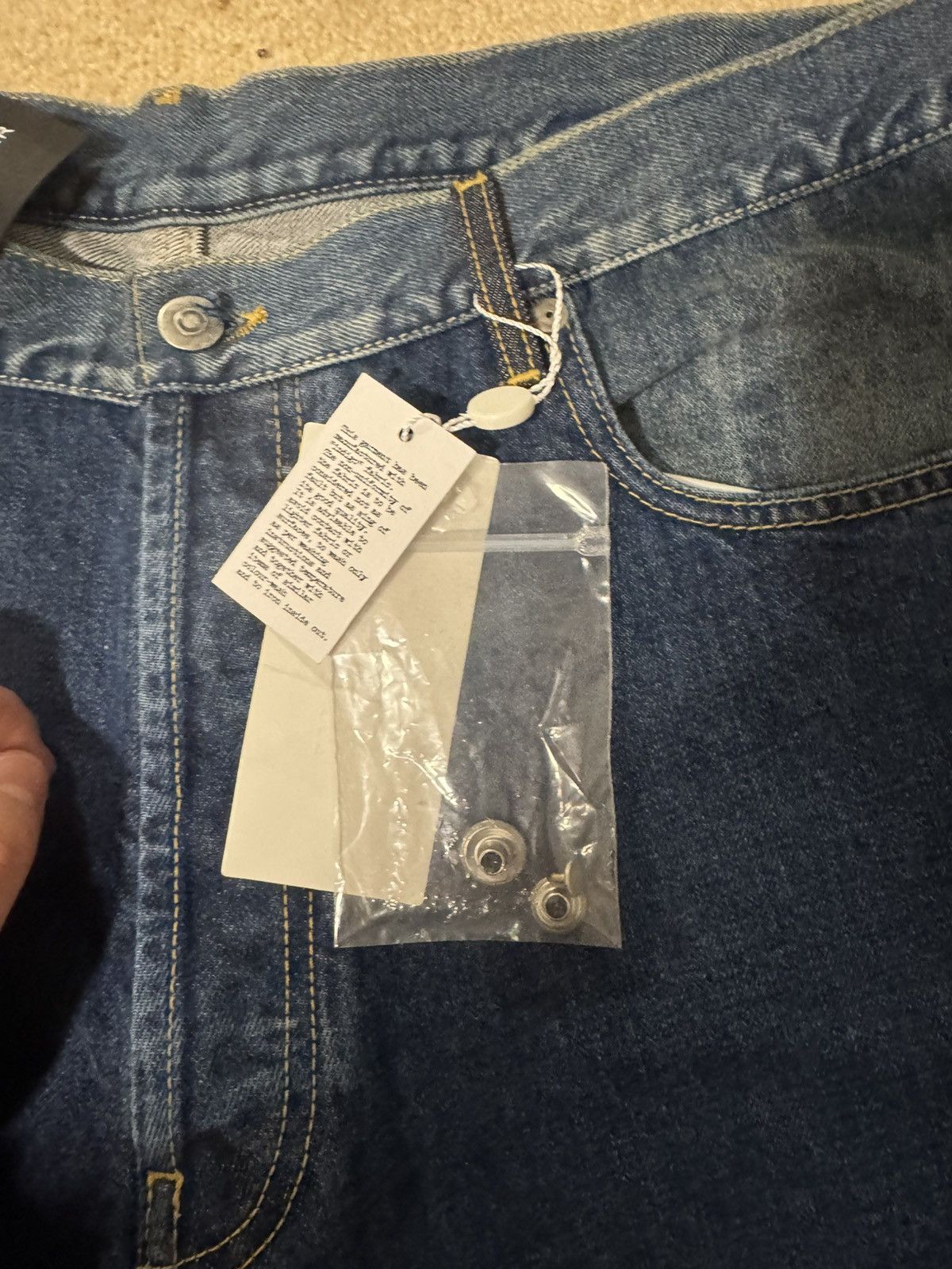 Maison Margiela Margiela two-tone denim Size US 34 / EU 50 - 4 Thumbnail