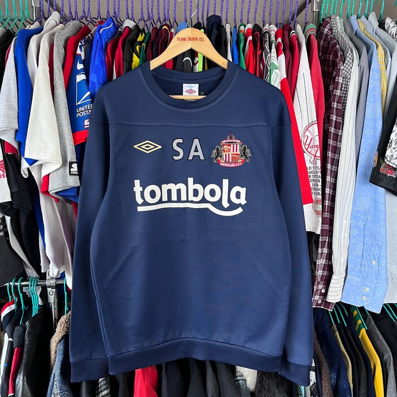 Vintage Umbro Sunderland 2010/2011 Training Jersey Sweatshirt Size US L / EU 52-54 / 3 - 2 Thumbnail