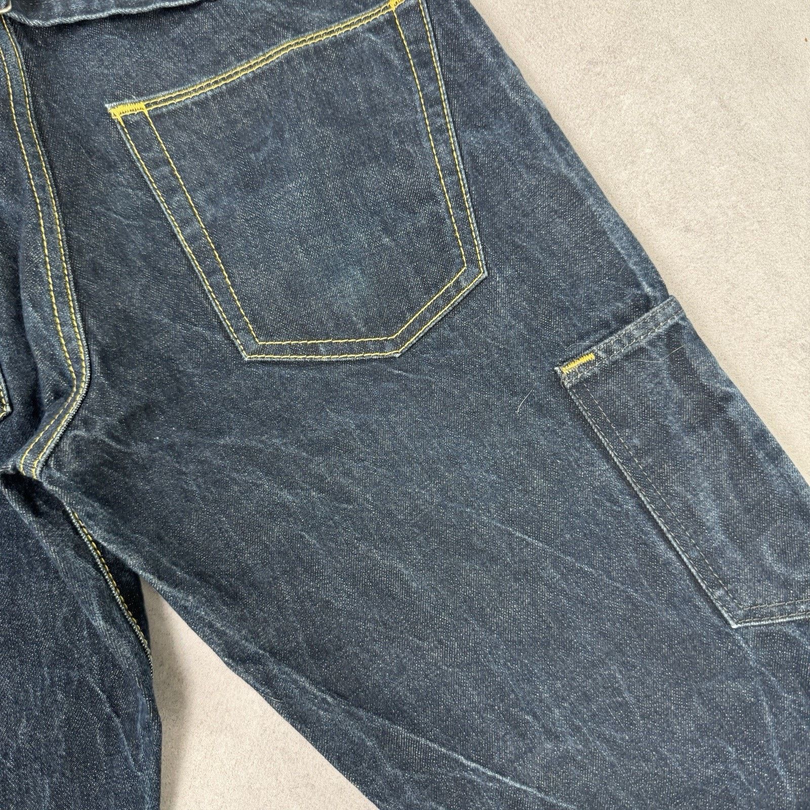 Pike Brothers Pike Brother Chopper Pant Selvedge Blue Denim Jeans Size US 32 / EU 48 - 19 Thumbnail