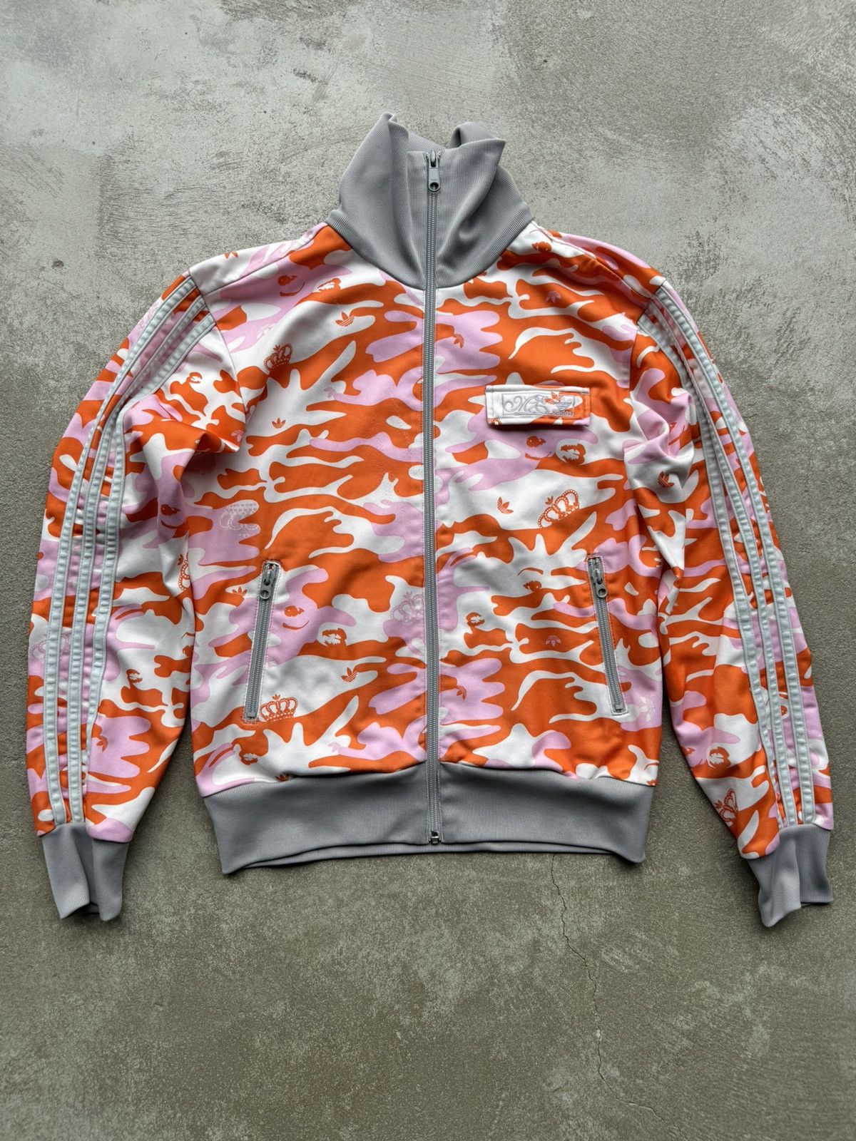 Adidas Rap Tees Vintage Missy Elliot Adidas Camo Vintage track zip Grailed
