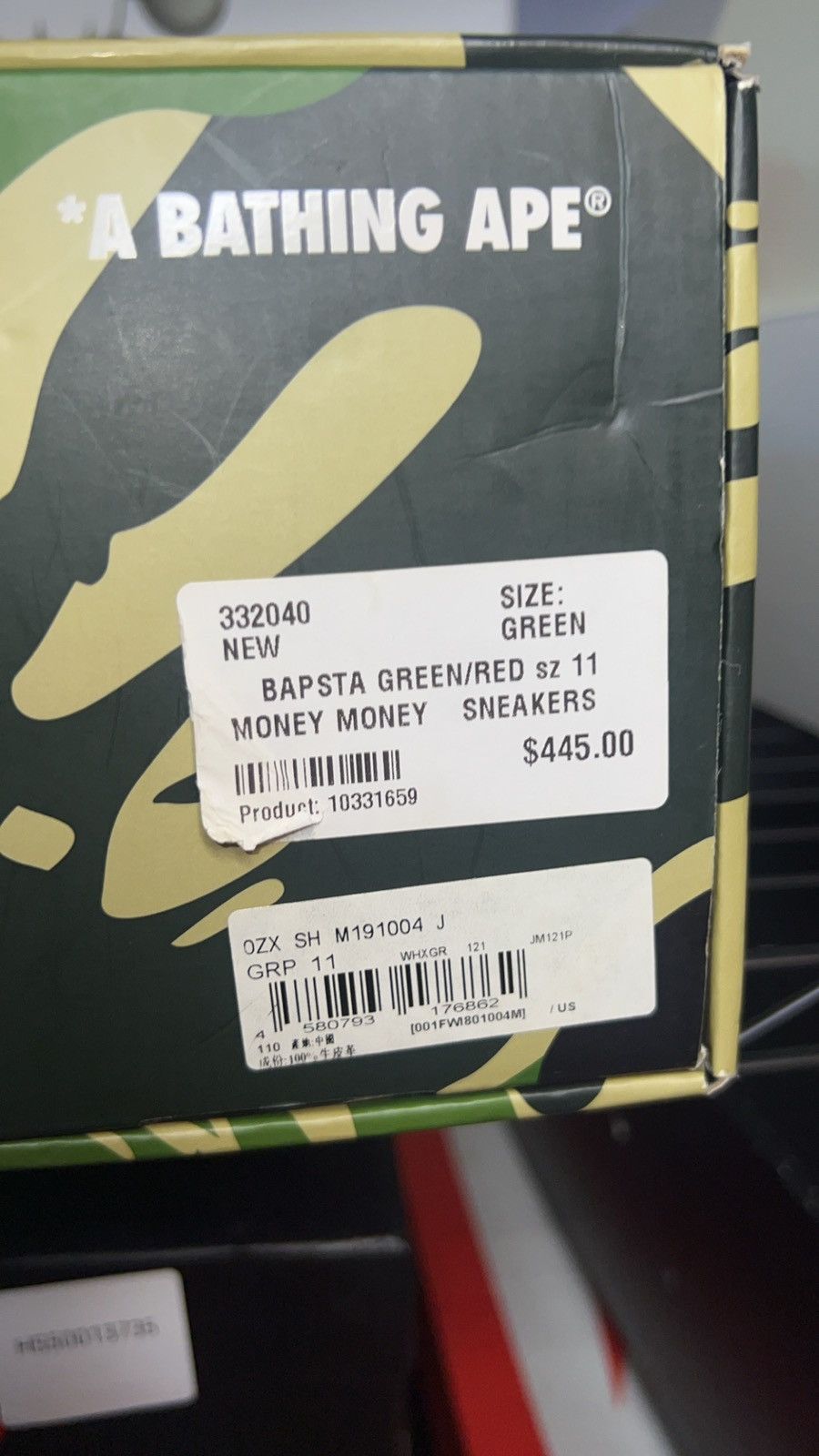 Bape Bapesta Italy Size US 11 / EU 44 - 4 Thumbnail