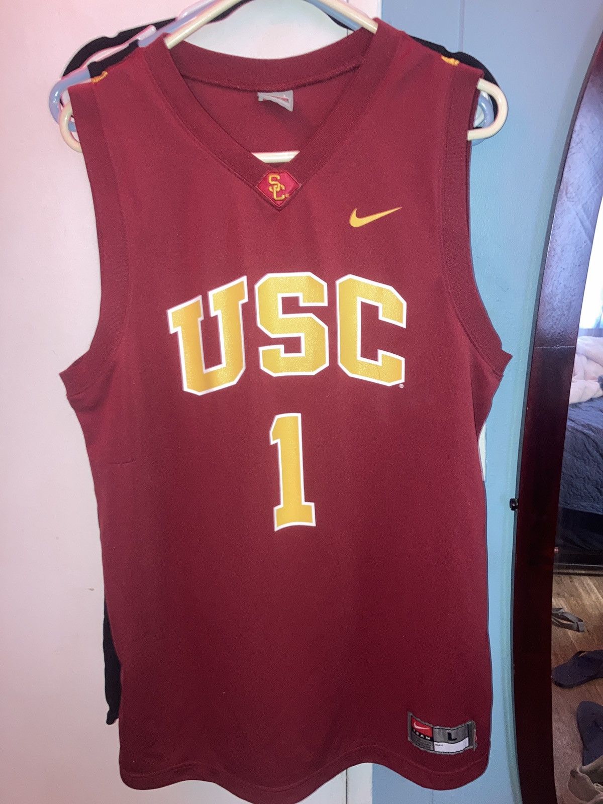Nike Nike USC Basketball Jersey Size US L / EU 52-54 / 3 - 1 Thumbnail