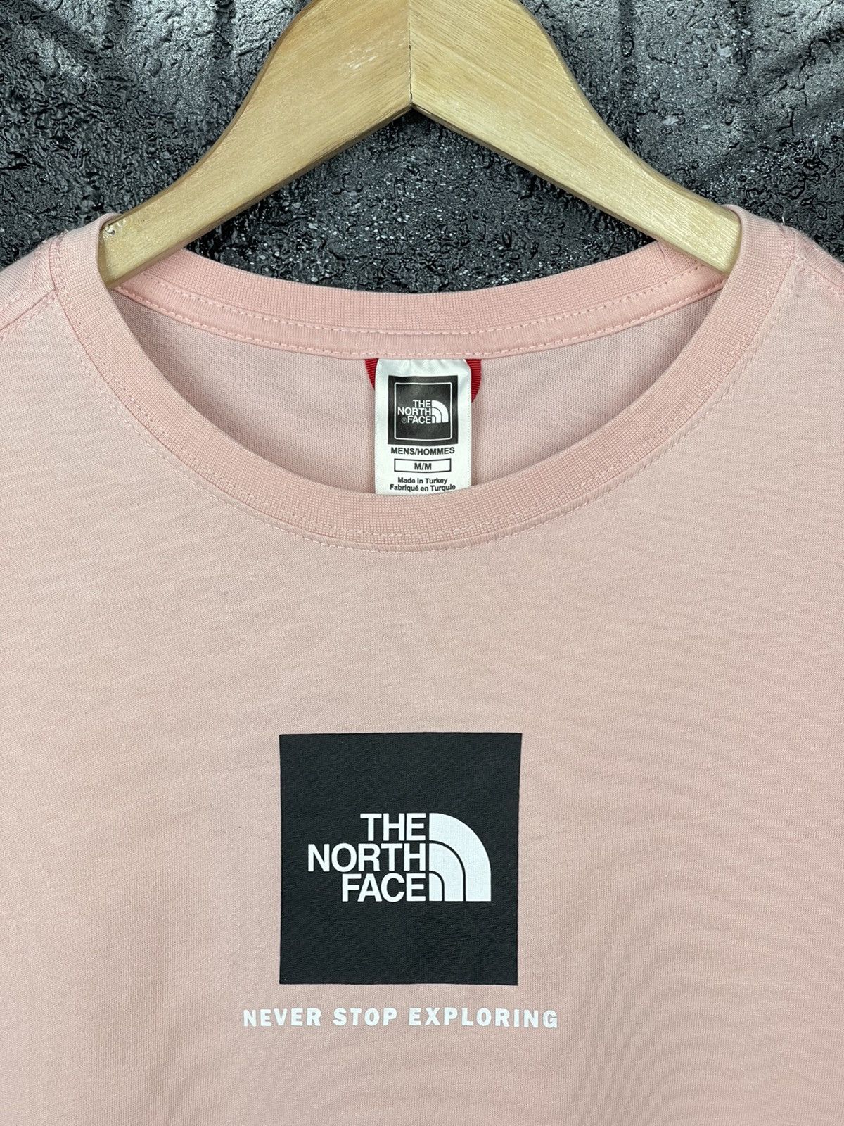 The North Face The North Face Box Logo Pink T-Shirt Men’s Size Large Size US L / EU 52-54 / 3 - 4 Thumbnail