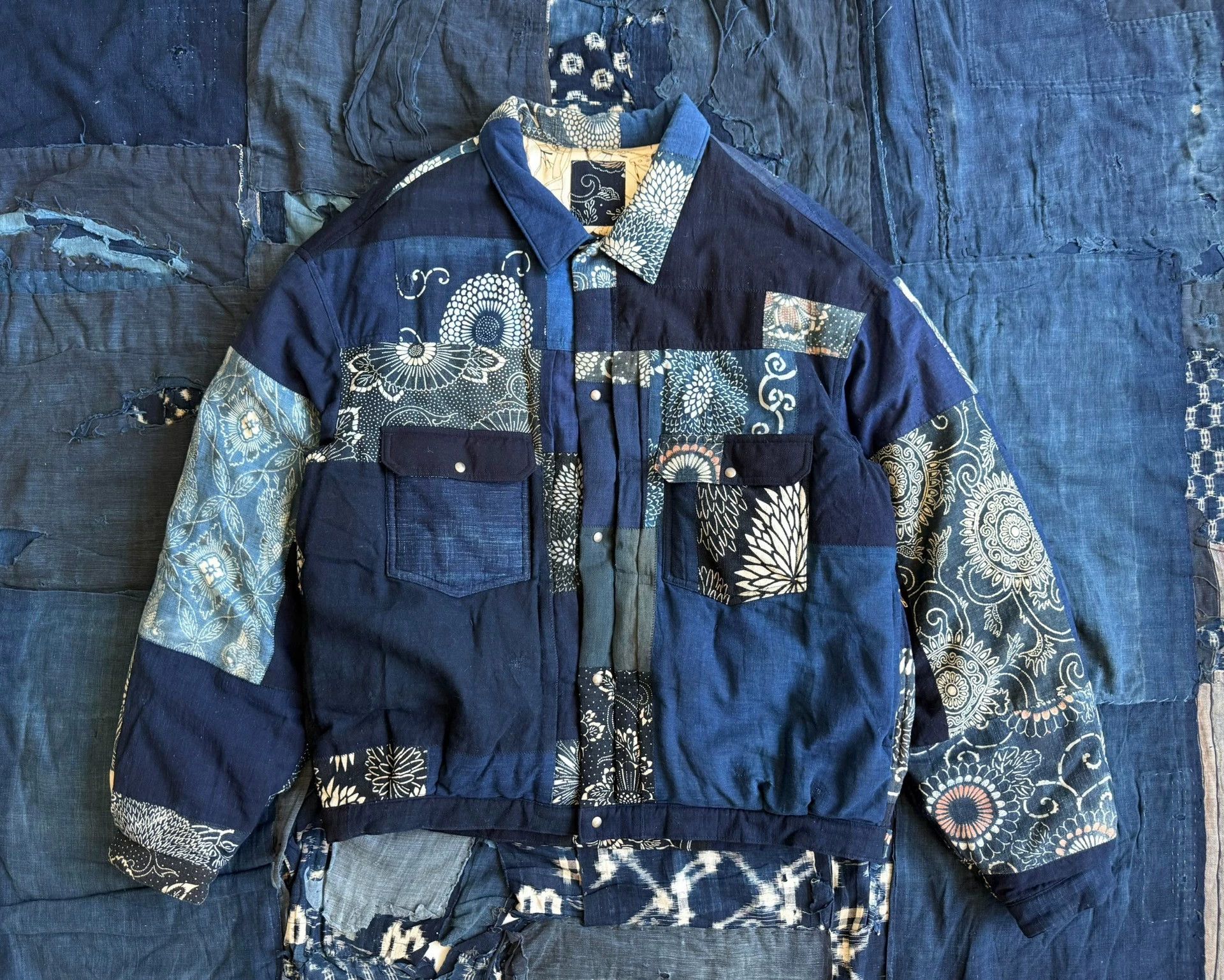 Visvim VISVIM 22AW ICT 101XX KOFU Indigo Down Jacket 4 Size US XL / EU 56 / 4 - 1 Thumbnail