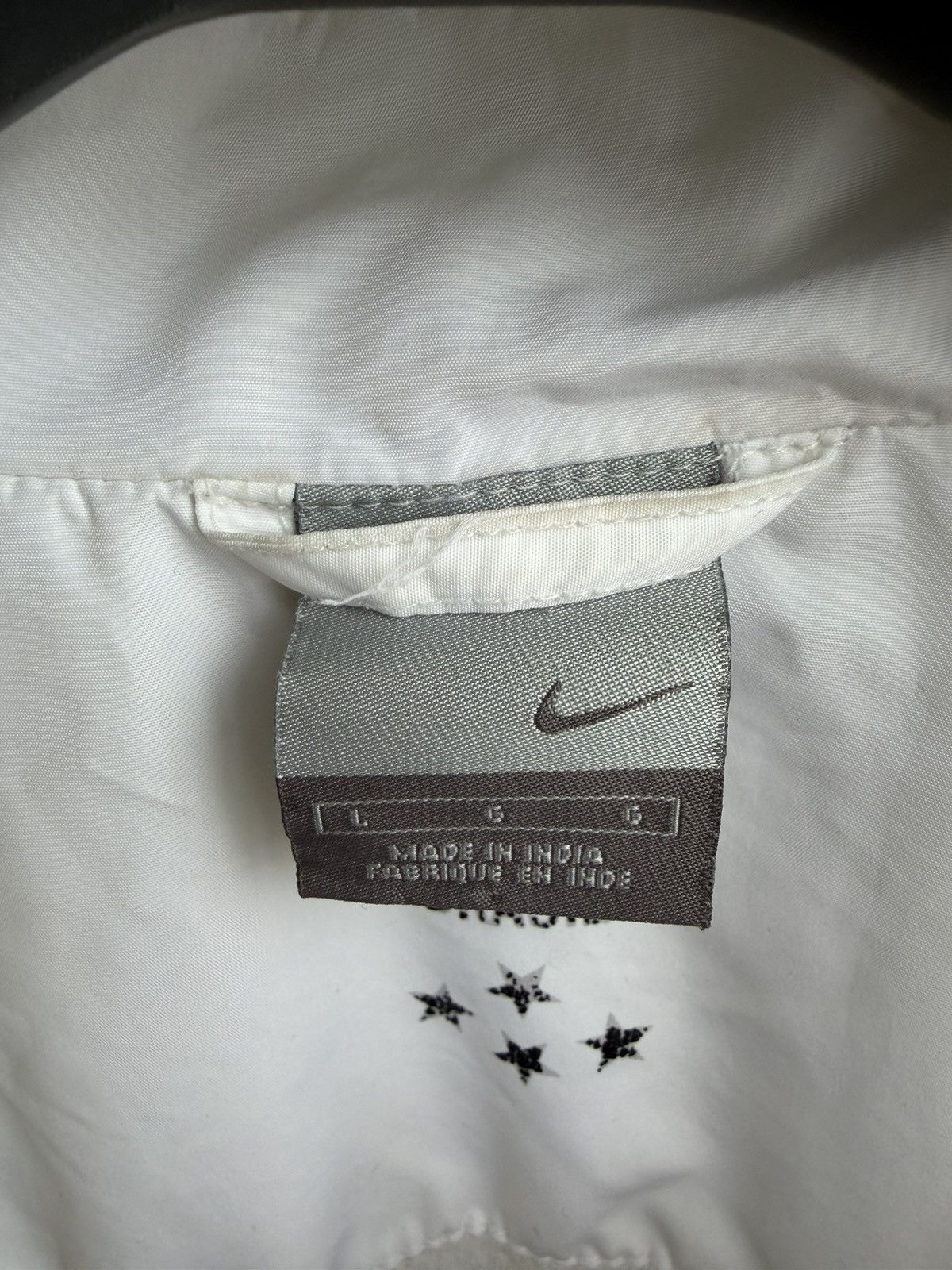 Nike Nike Jacket 94 Brazil CBF FFF nylon white Y2K Football Size US L / EU 52-54 / 3 - 9 Thumbnail
