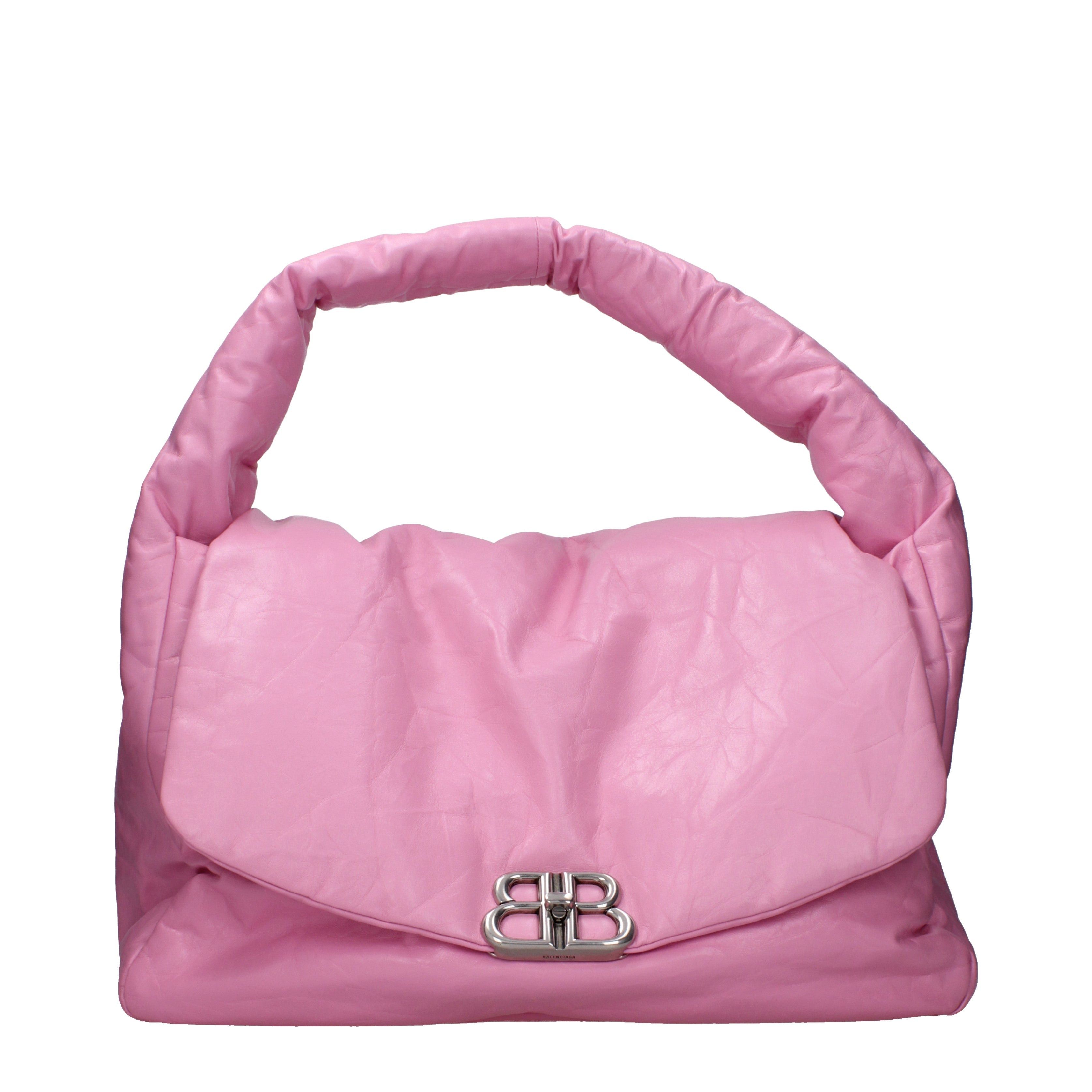 Balenciaga Balenciaga Shoulder Bags Women Leather Pink Size ONE SIZE - 1 Thumbnail