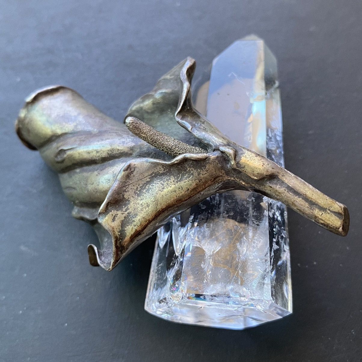 Chrome Hearts (2005) CH x Robert Mapplethorpe "Calla Lily" XL Pendant Size ONE SIZE - 6 Thumbnail