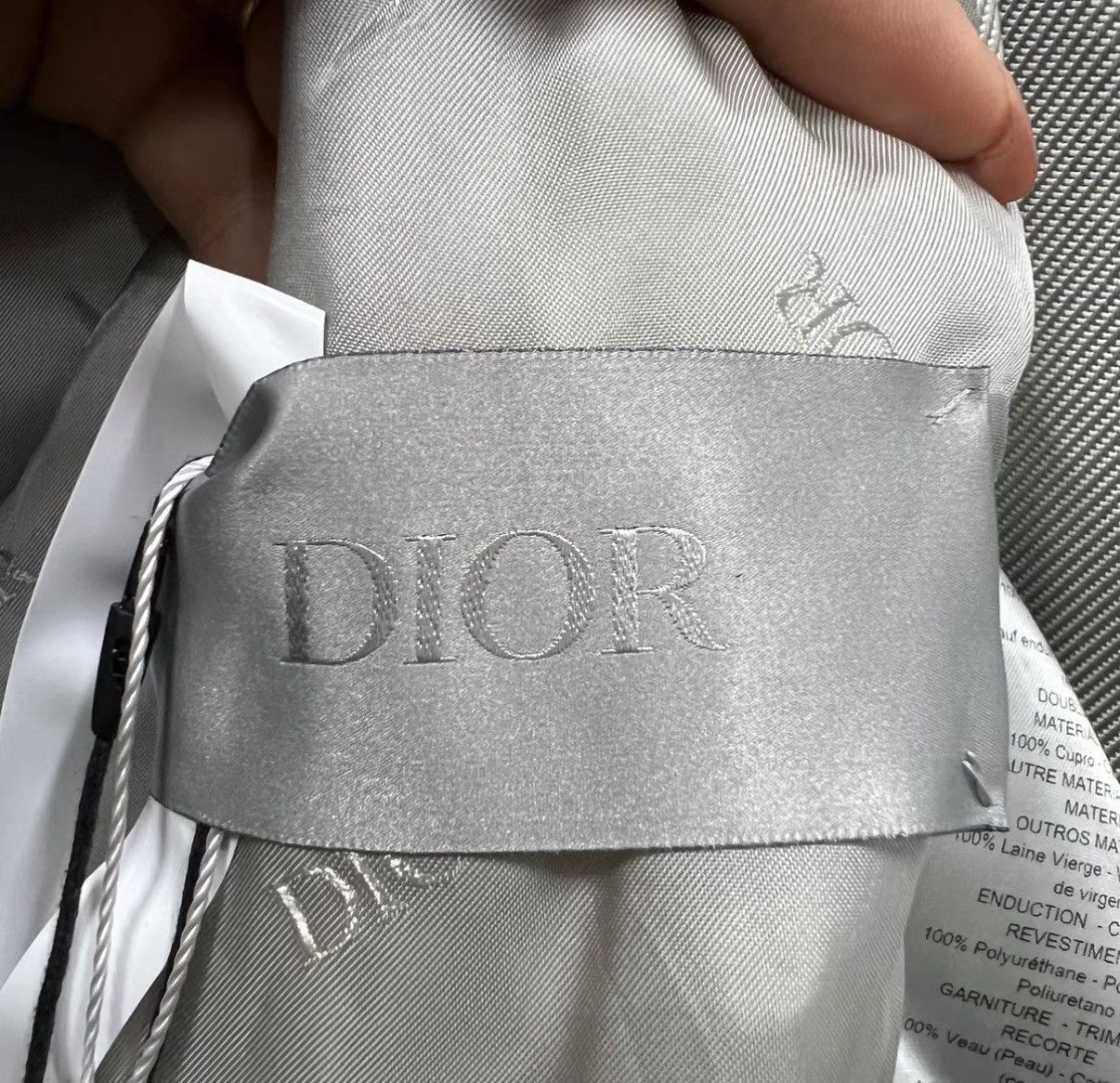 Dior Dior Embossed Logo Paneled Work Jacket J41 Size US L / EU 52-54 / 3 - 4 Thumbnail