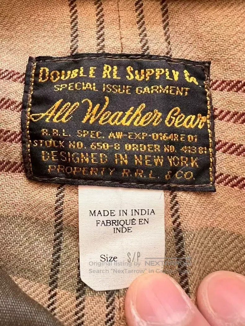RRL Ralph Lauren RRL Ralph Lauren overcoat Size US S / EU 44-46 / 1 - 5 Thumbnail