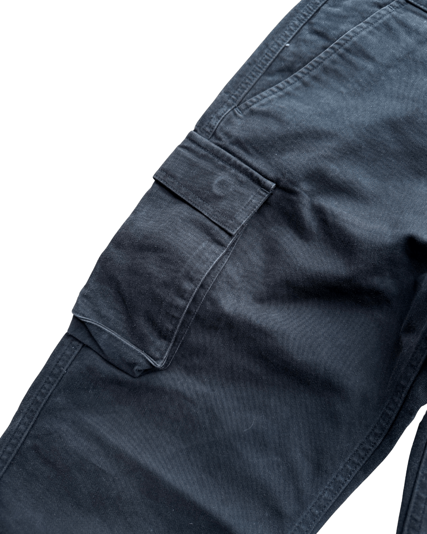 Comme des Garcons Homme Comme des Garçons Homme Black Two-Pocket Cargo Pants Size US 29 - 6 Thumbnail