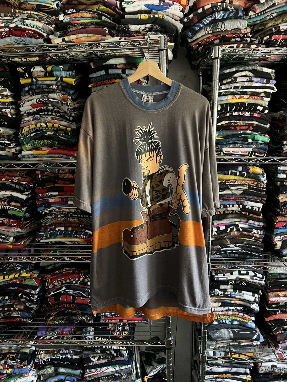 Homies 90s Vatos Locos Cholos Low Riders Chicano Tee Size US XXL / EU 58 / 5 - 1 Thumbnail