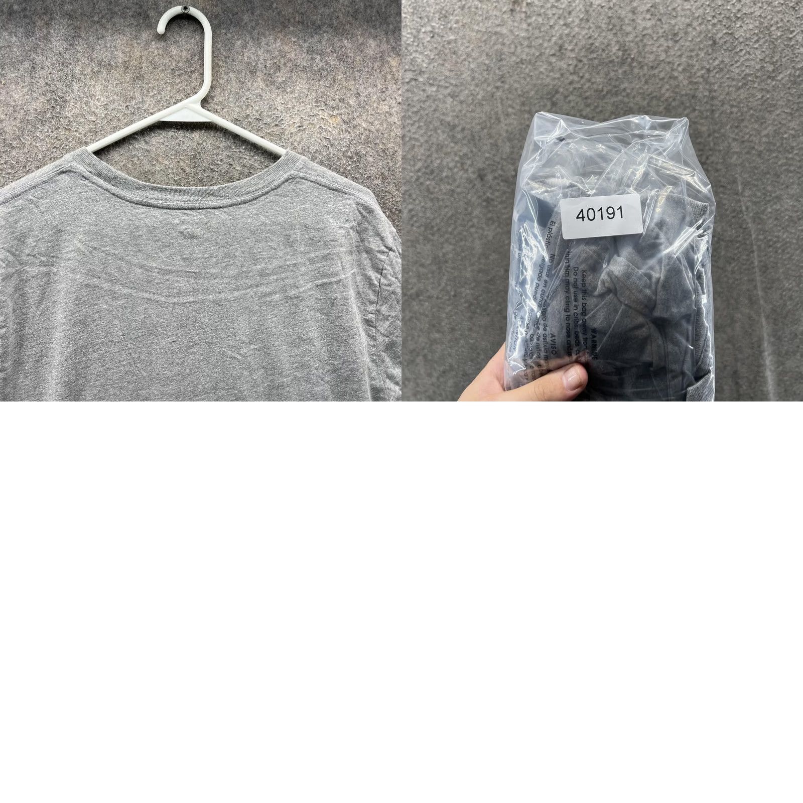 Puma Puma Shirt Mens XL Gray Big Logo Graphic Tee Tagless Crewneck Sports T-Shirt Short Sleeve Size US XL / EU 56 / 4 - 8 Thumbnail