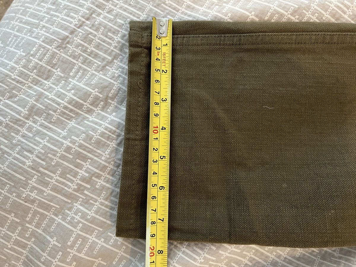 Freenote Cloth Workers Chino 14 Ounce Slub Army Green Size US 32 / EU 48 - 11 Thumbnail